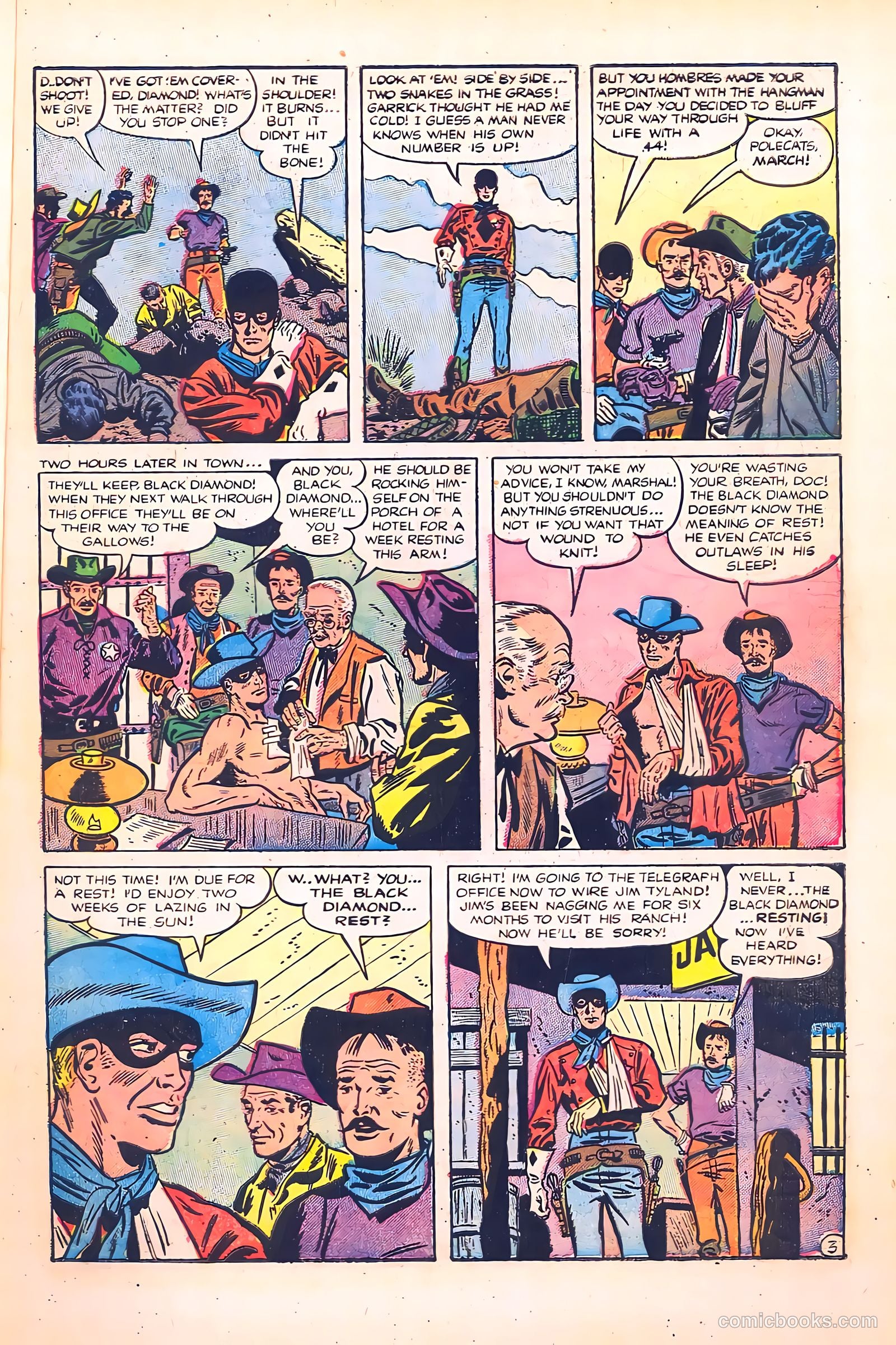 Black Diamond Western #50 (1954) — page 5 of 36
