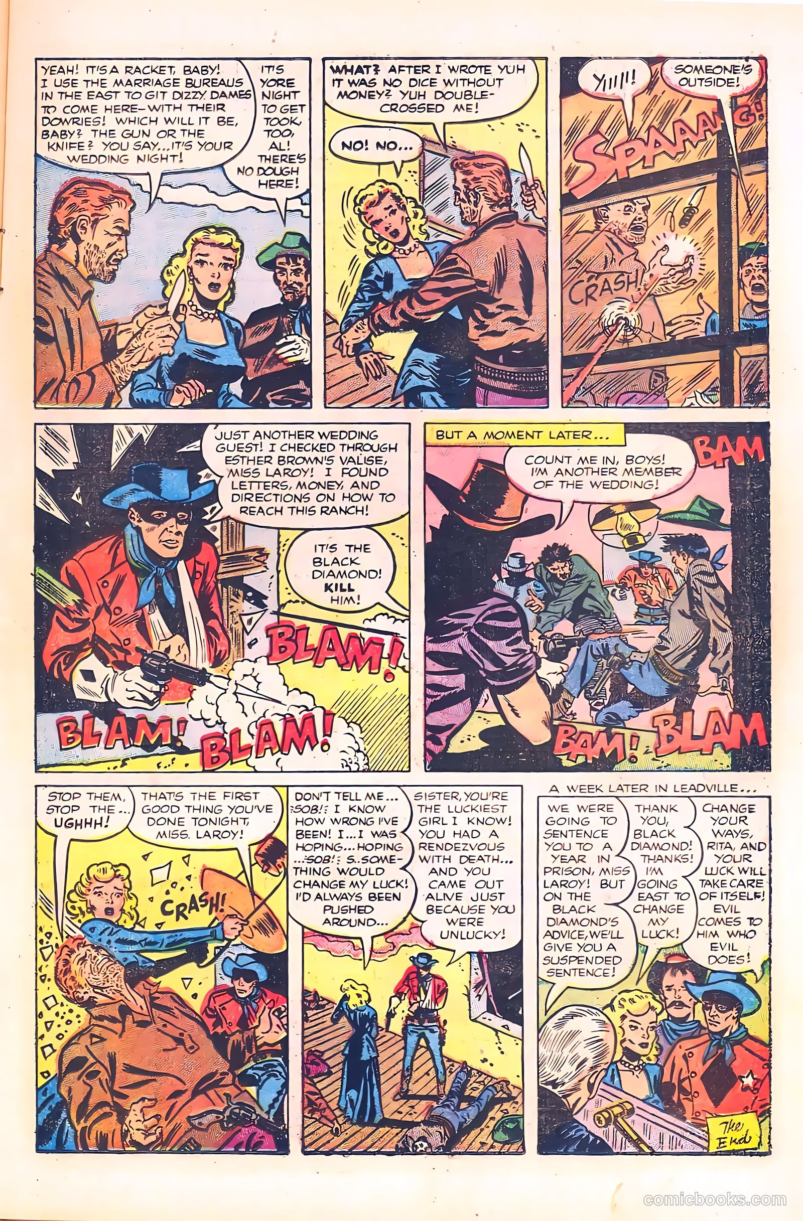 Black Diamond Western #50 (1954) — page 11 of 36