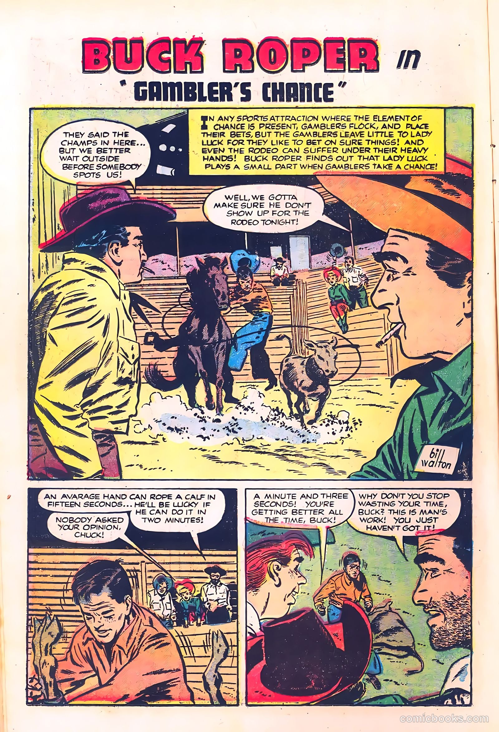 Black Diamond Western #50 (1954) — page 12 of 36