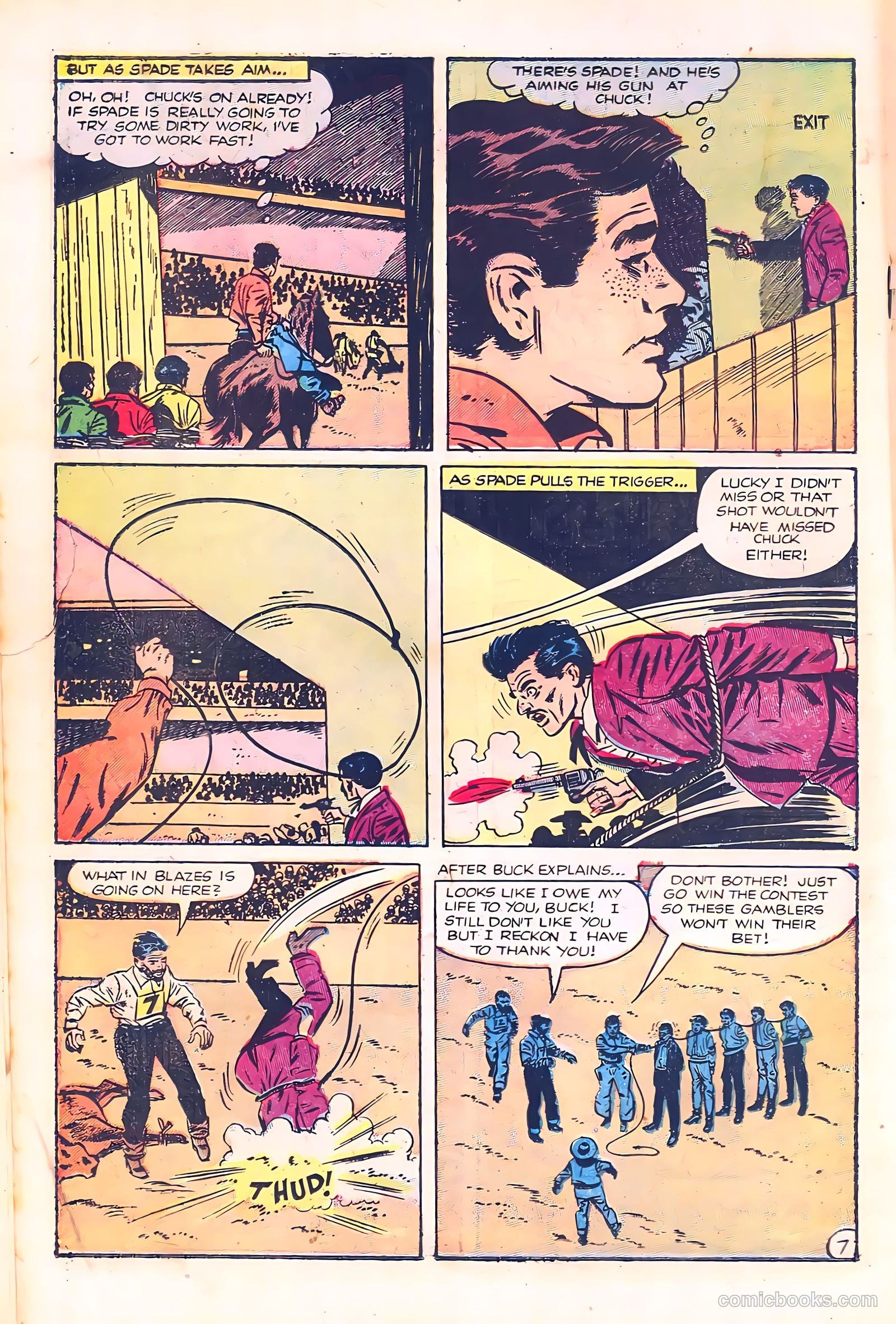 Black Diamond Western #50 (1954) — page 18 of 36