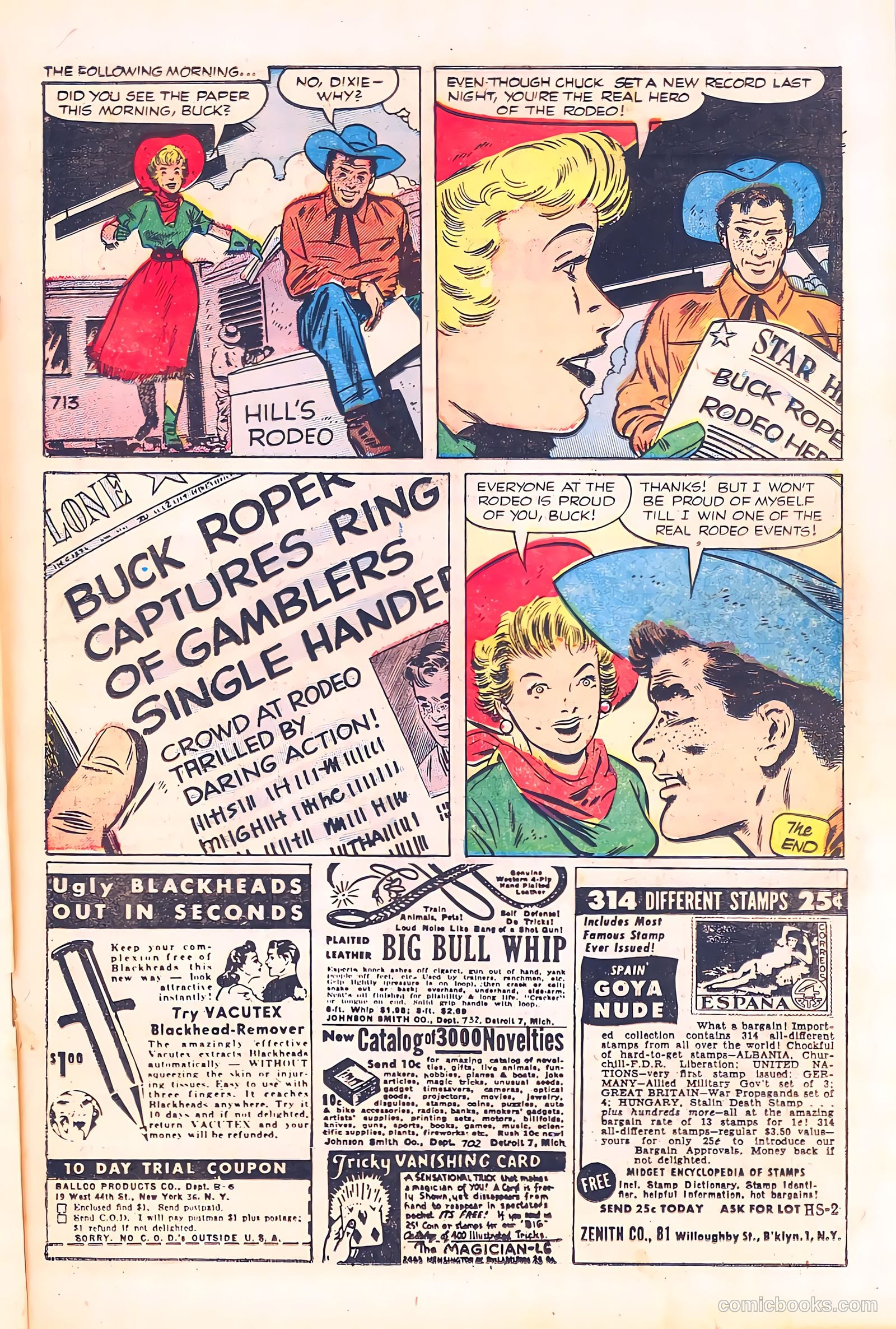 Black Diamond Western #50 (1954) — page 19 of 36