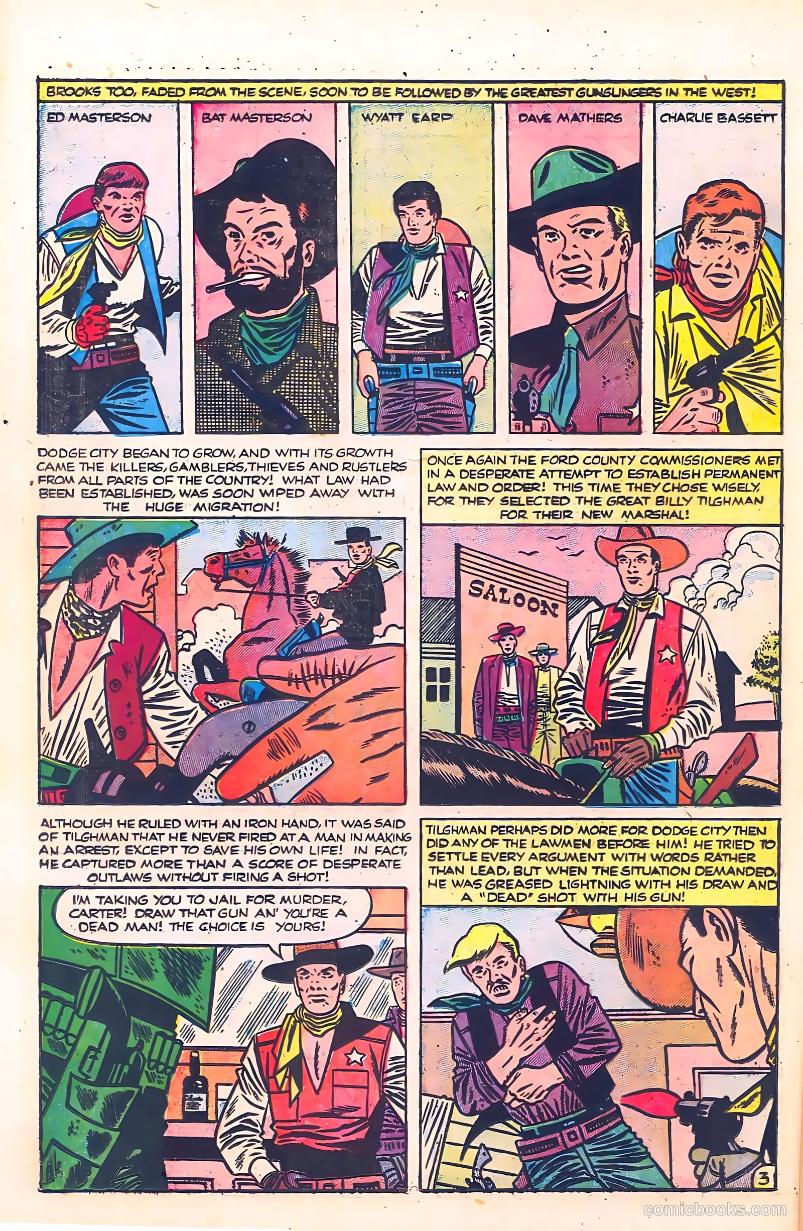 Black Diamond Western #50 (1954) — page 24 of 36