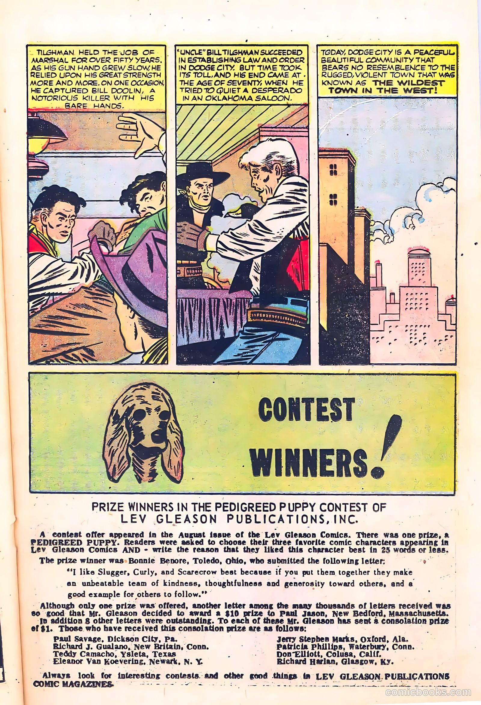 Black Diamond Western #50 (1954) — page 25 of 36