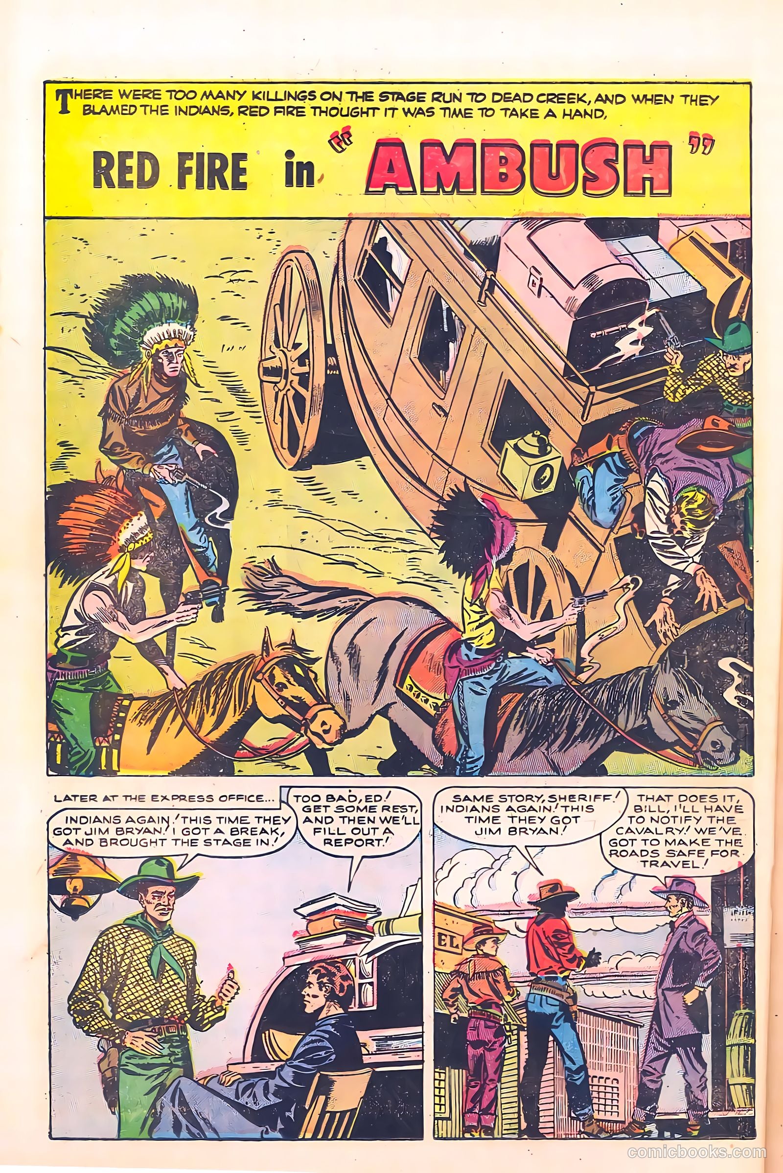 Black Diamond Western #50 (1954) — page 26 of 36