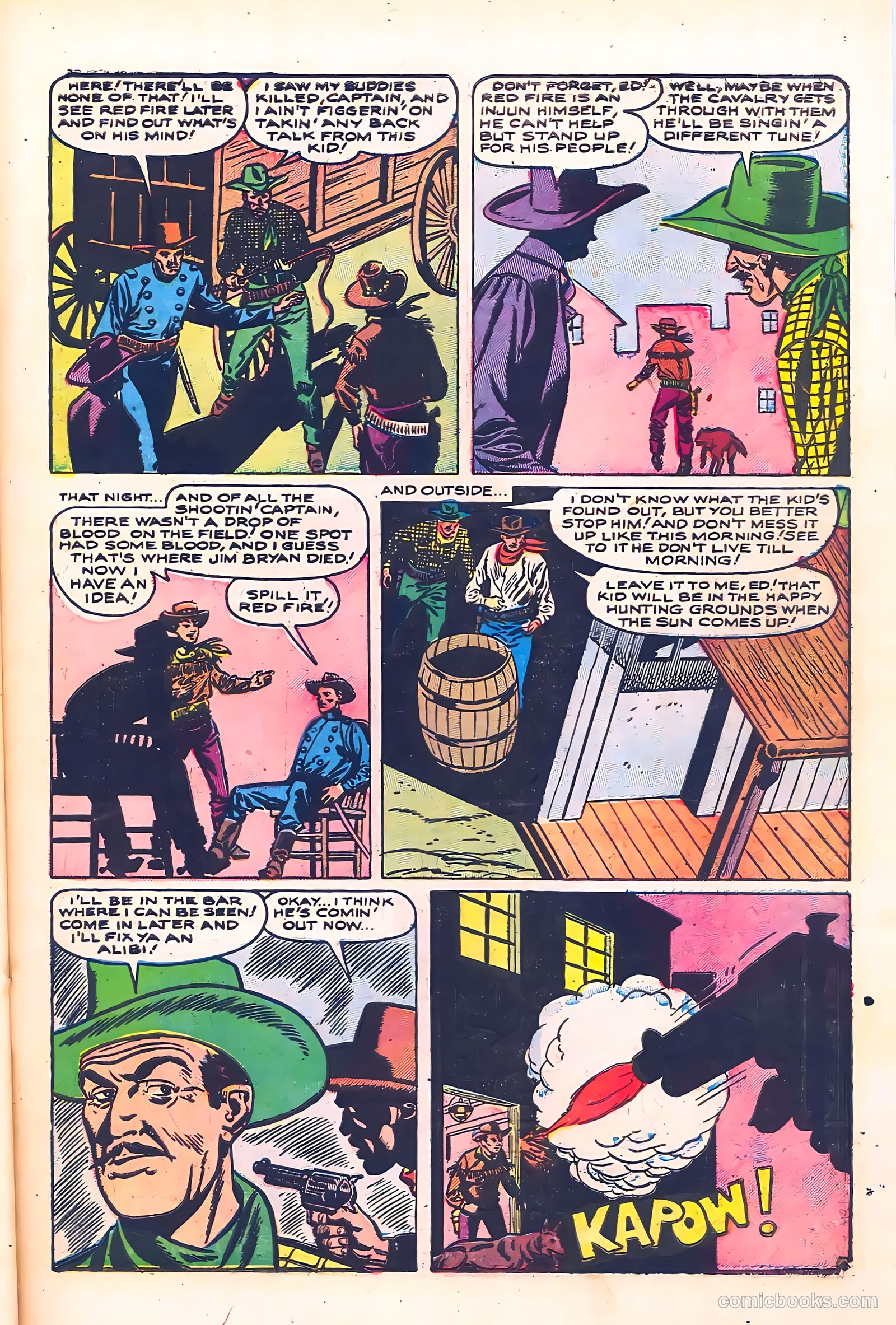 Black Diamond Western #50 (1954) — page 29 of 36