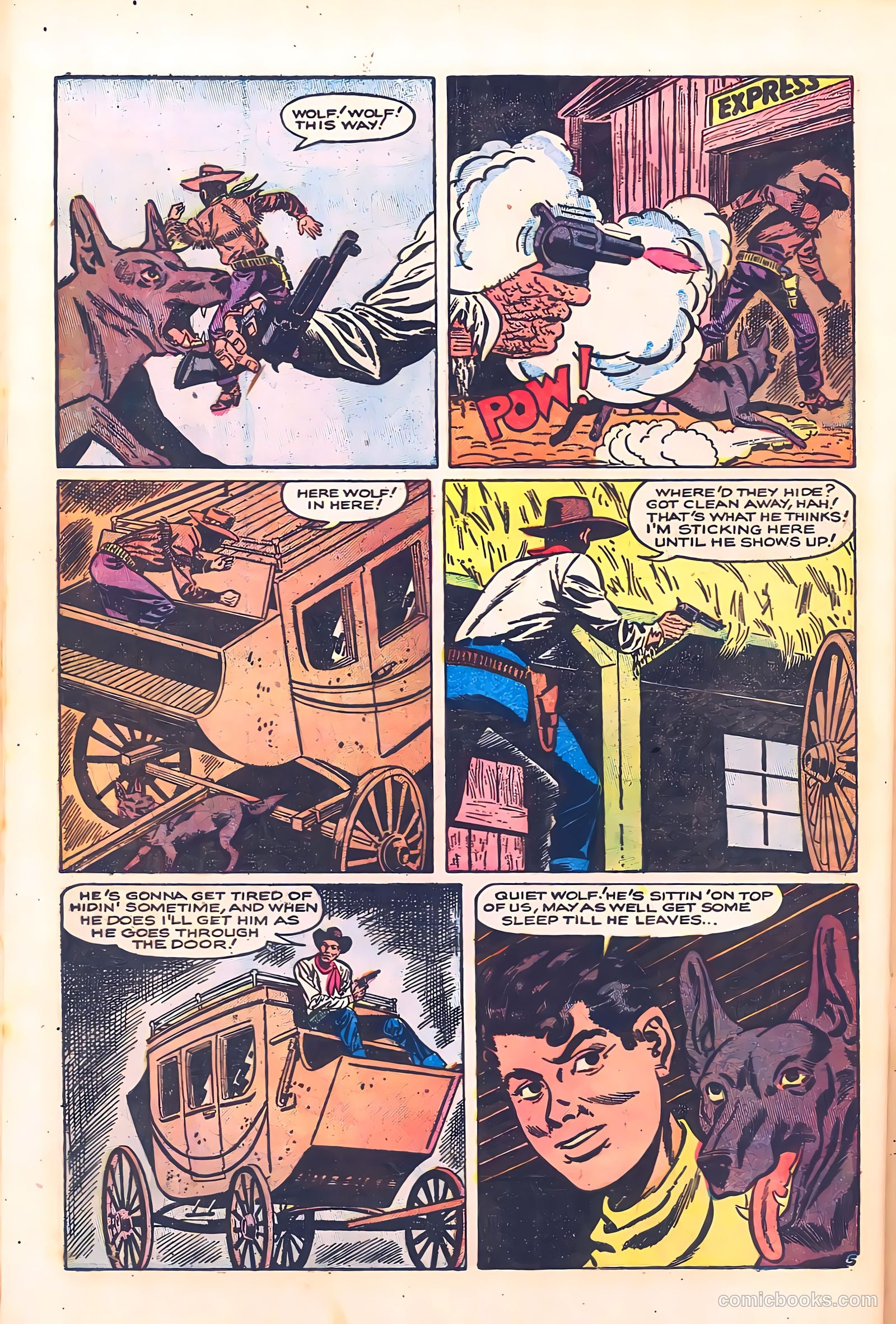Black Diamond Western #50 (1954) — page 30 of 36