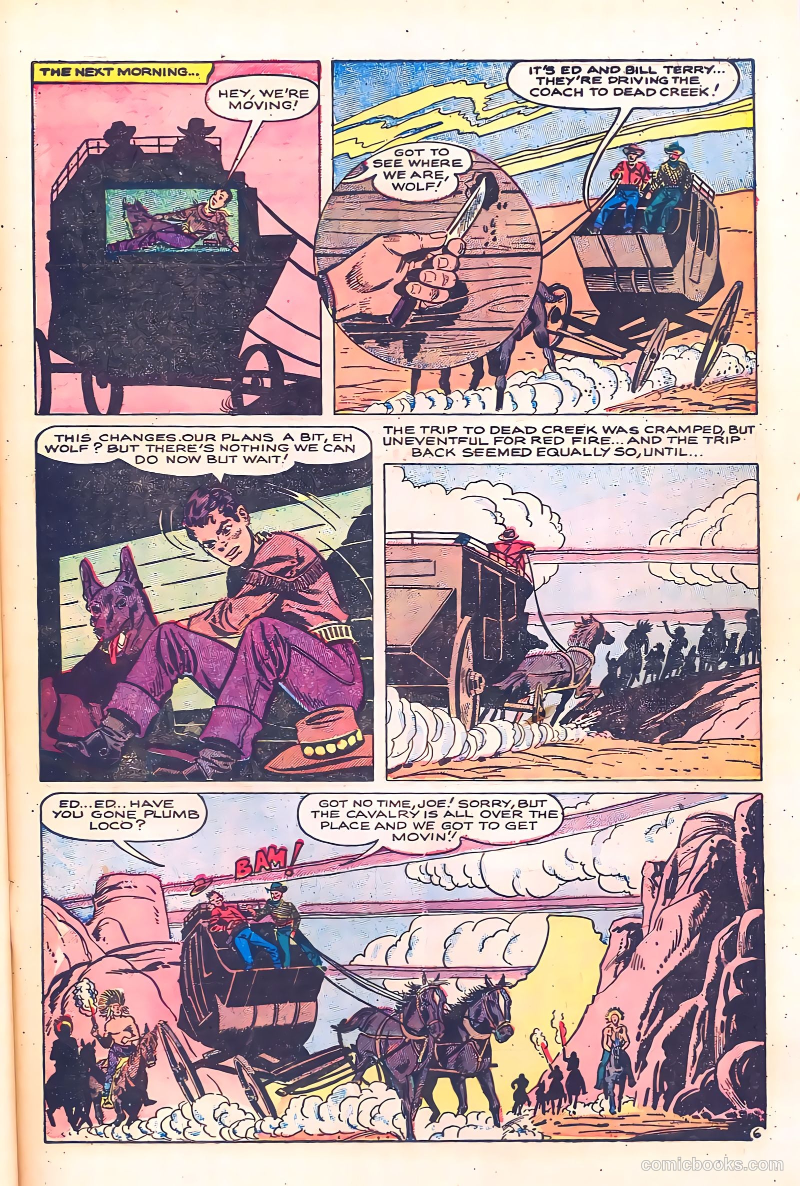 Black Diamond Western #50 (1954) — page 31 of 36