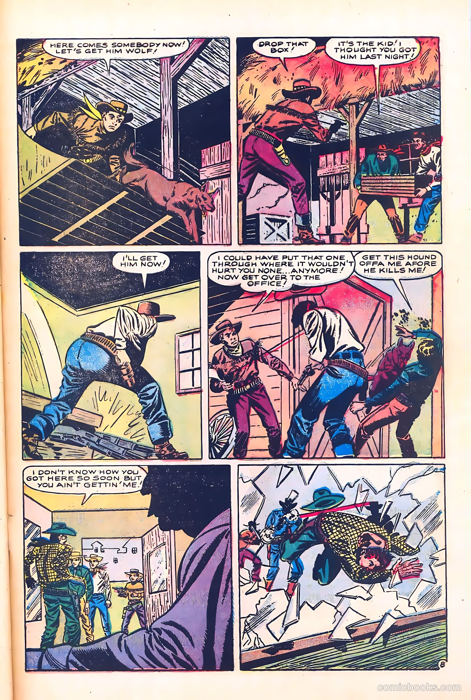 Black Diamond Western #50 (1954) — page 33 of 36