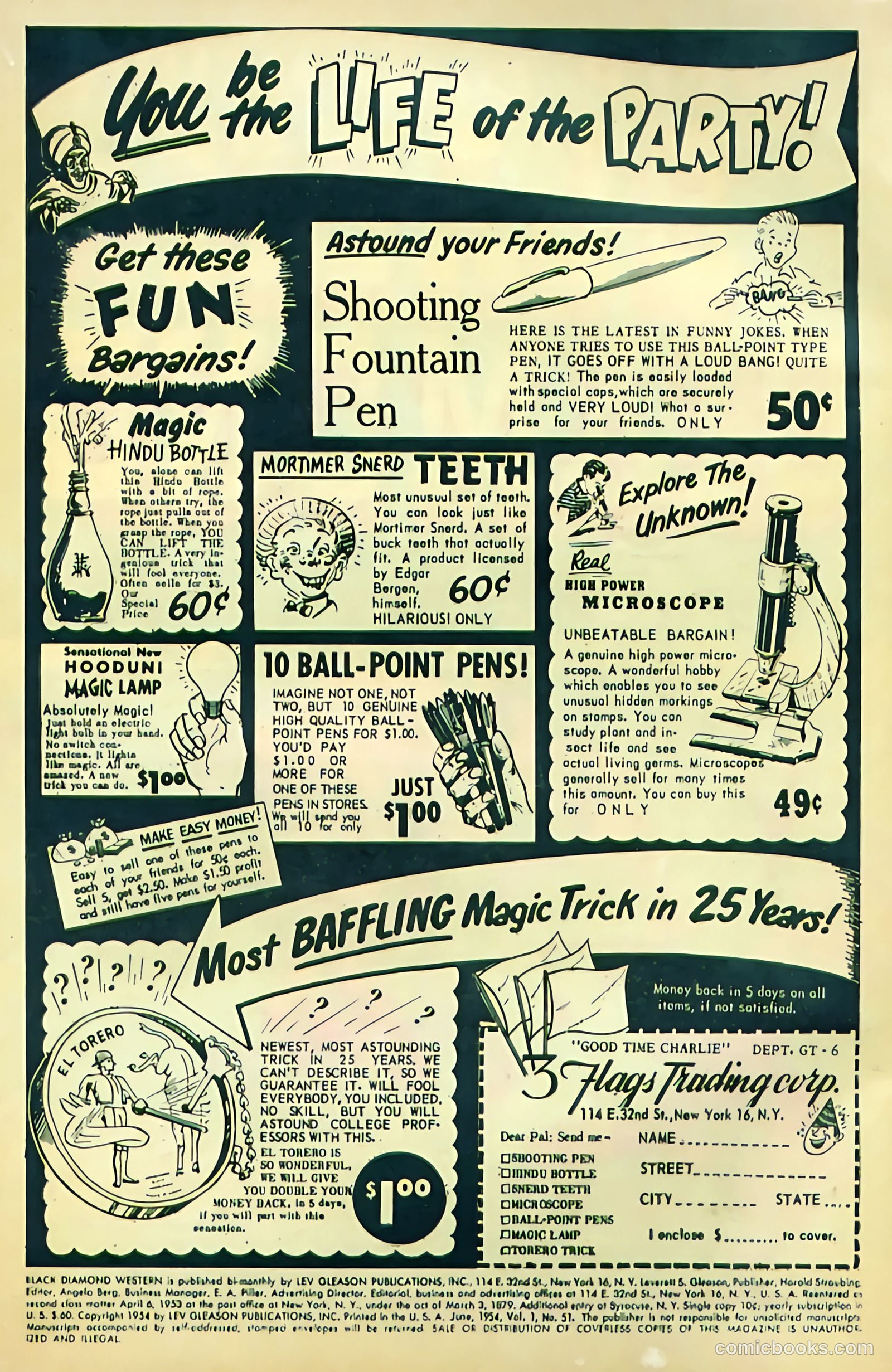Black Diamond Western #51 (1954) — page 2 of 36