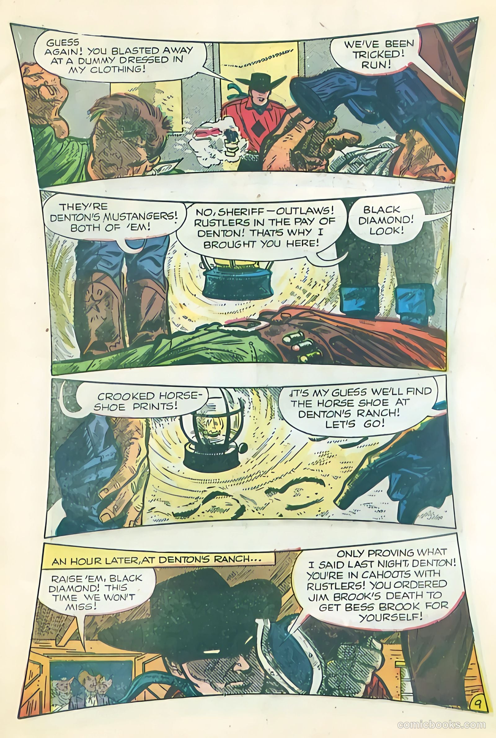 Black Diamond Western #51 (1954) — page 11 of 36