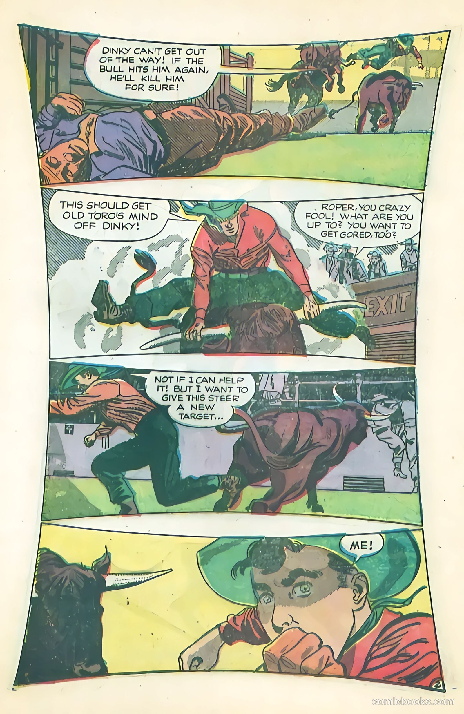 Black Diamond Western #51 (1954) — page 14 of 36