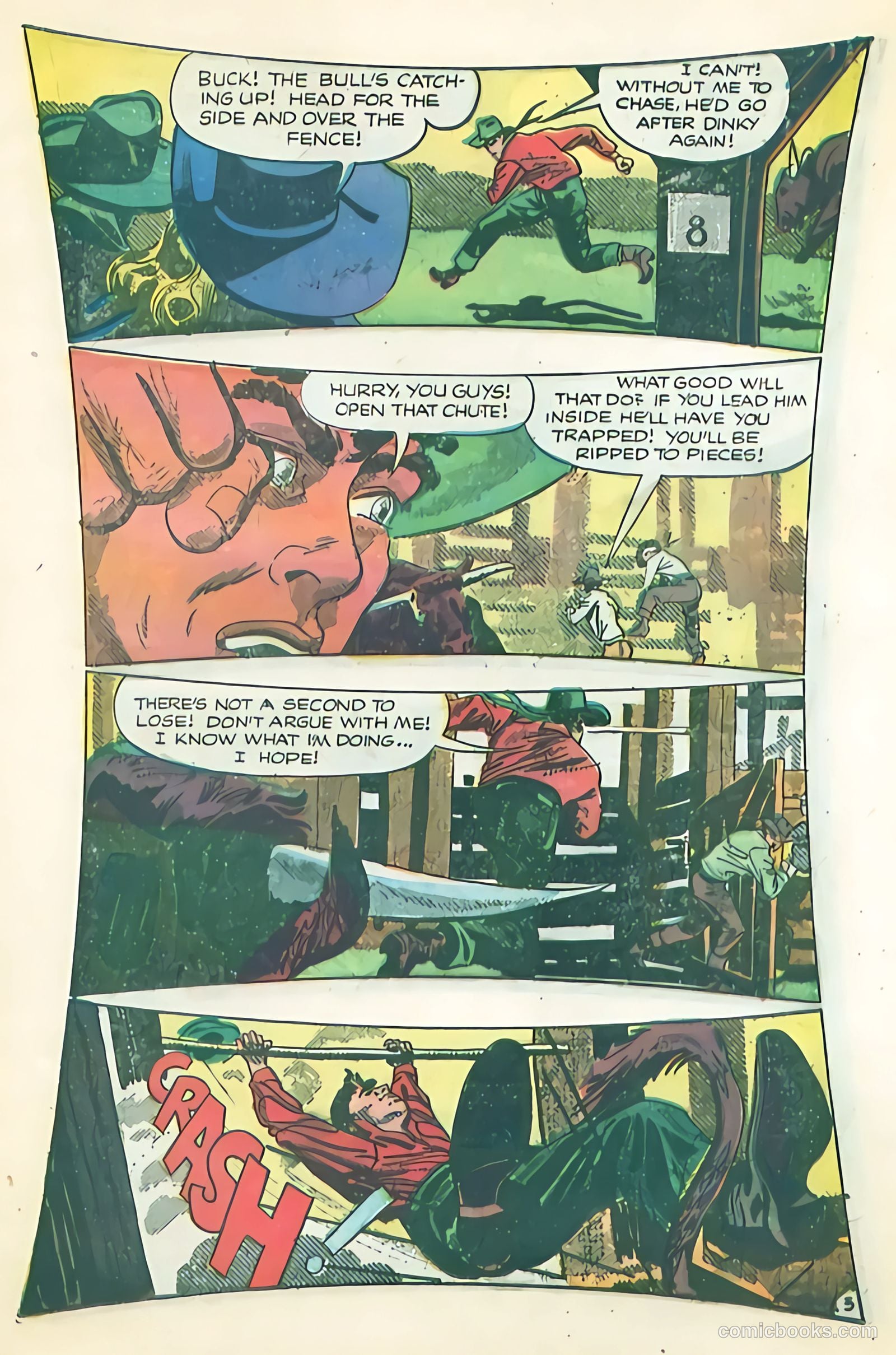 Black Diamond Western #51 (1954) — page 15 of 36