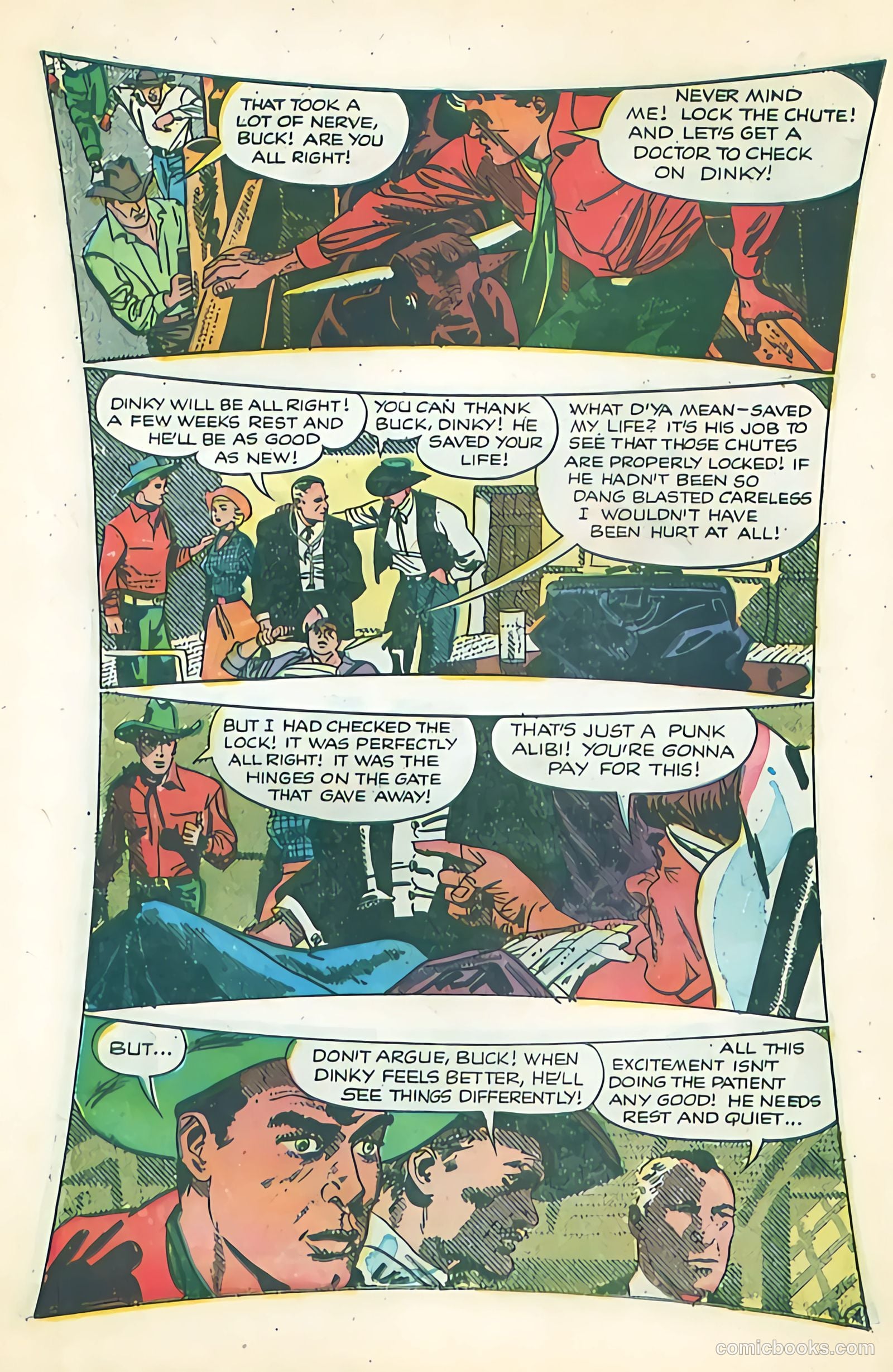 Black Diamond Western #51 (1954) — page 16 of 36