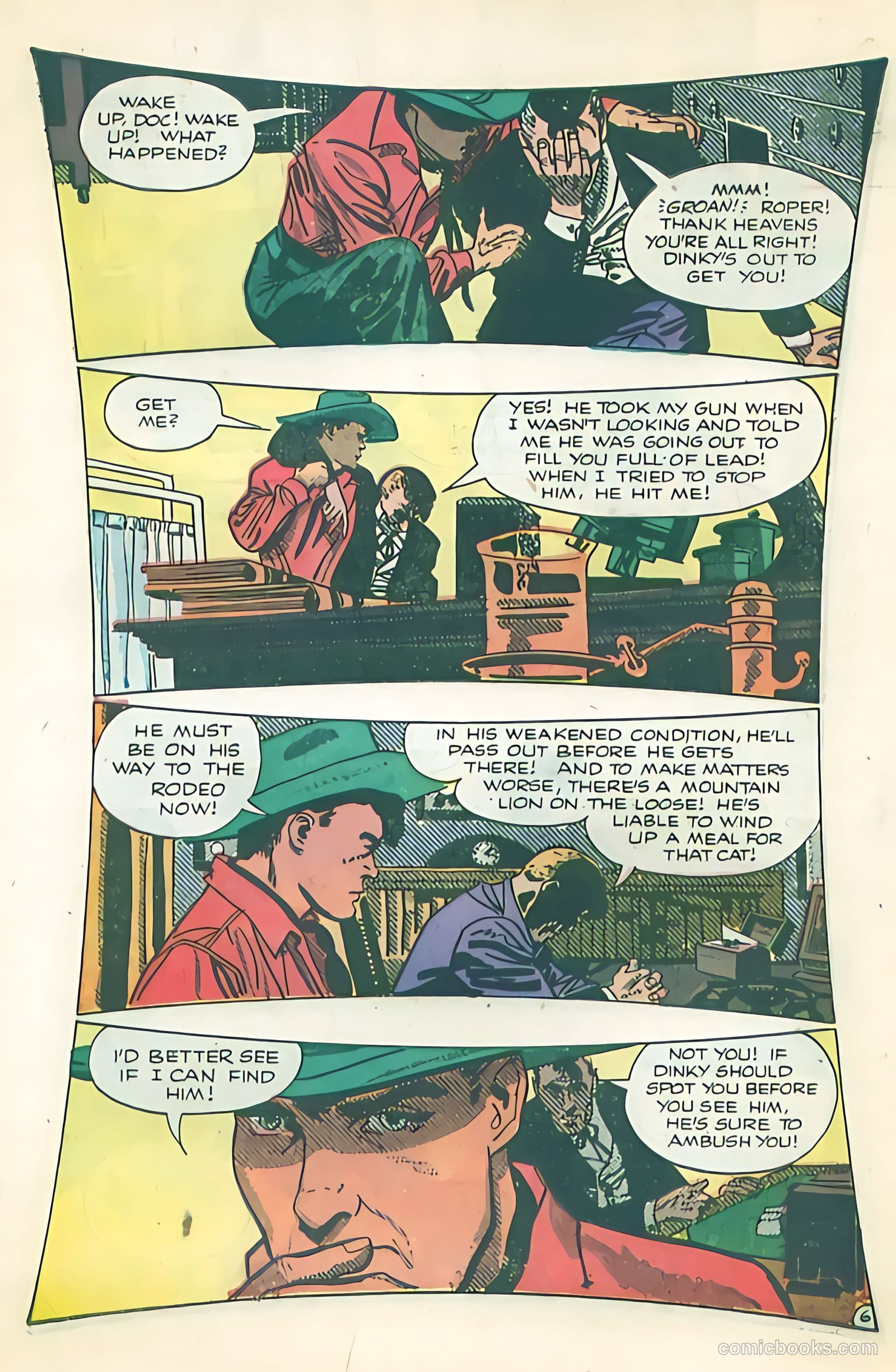 Black Diamond Western #51 (1954) — page 18 of 36
