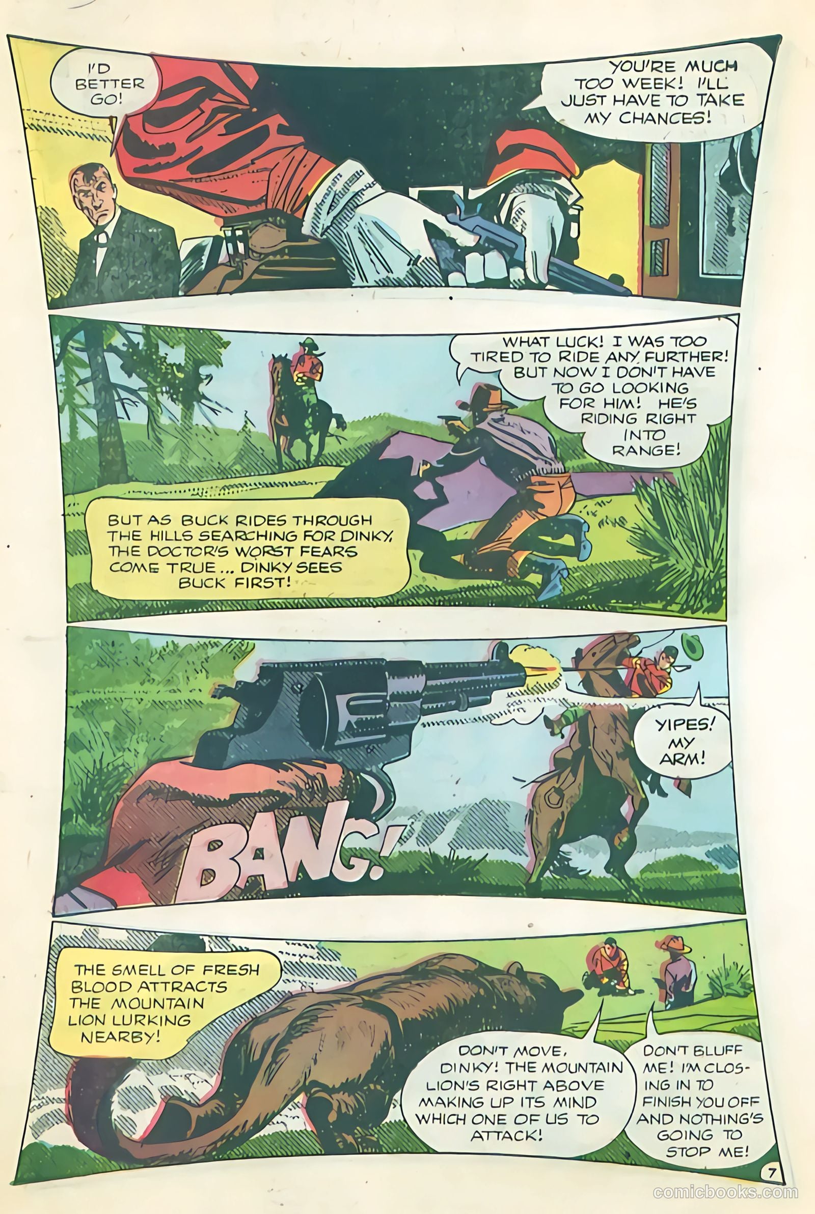 Black Diamond Western #51 (1954) — page 19 of 36
