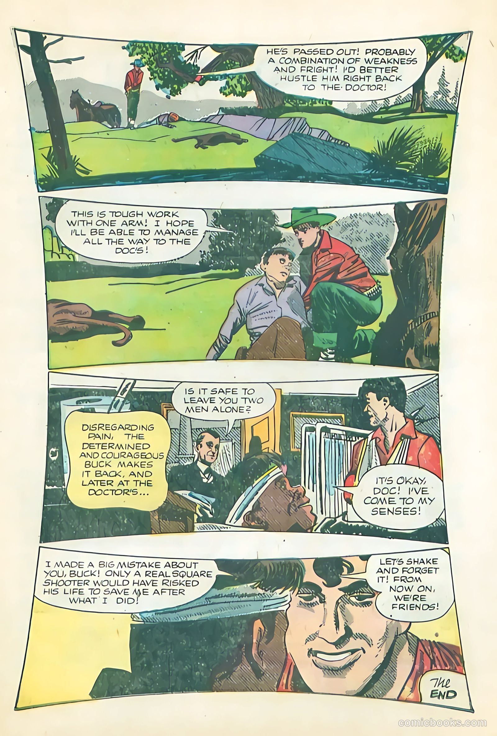 Black Diamond Western #51 (1954) — page 21 of 36
