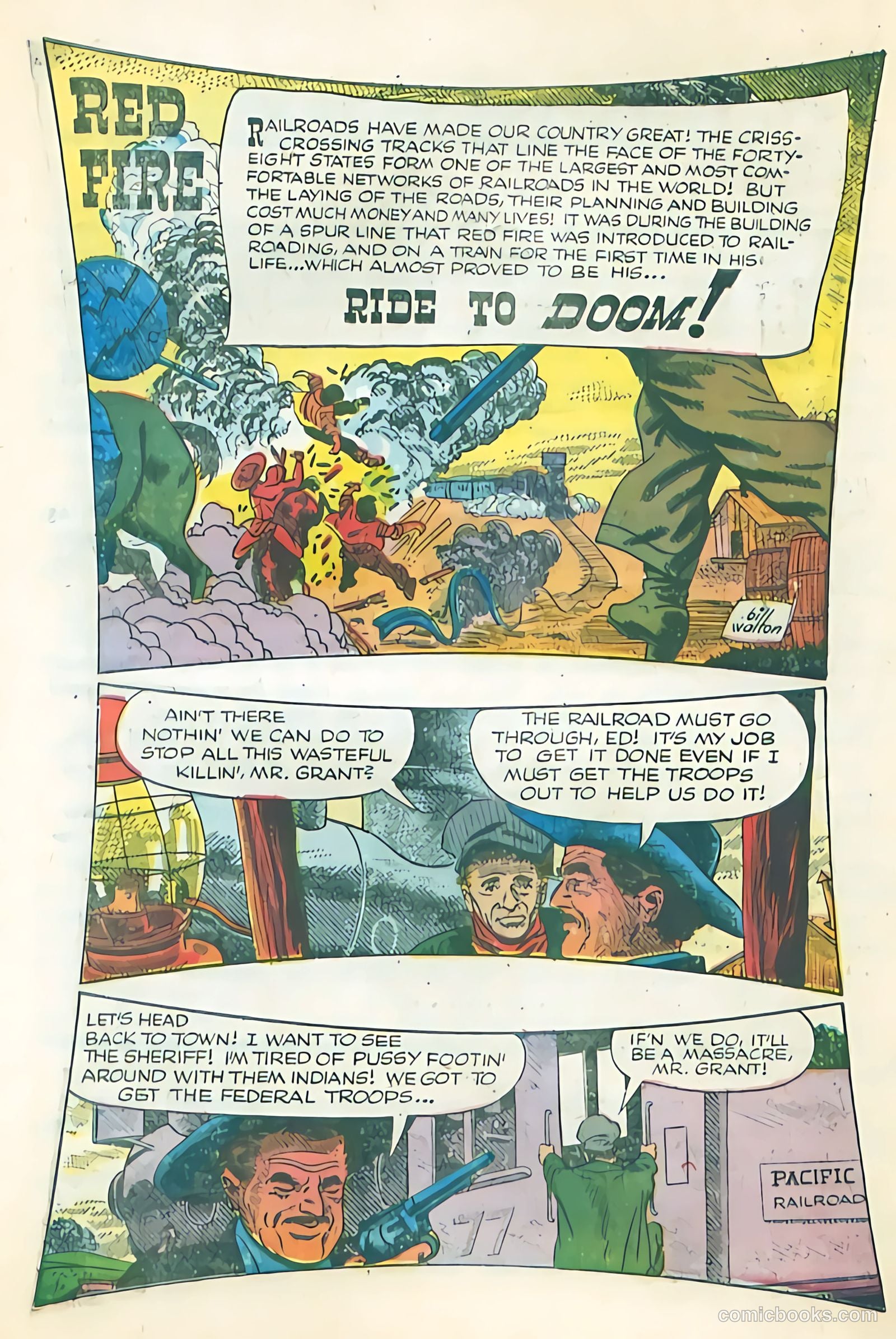 Black Diamond Western #51 (1954) — page 24 of 36