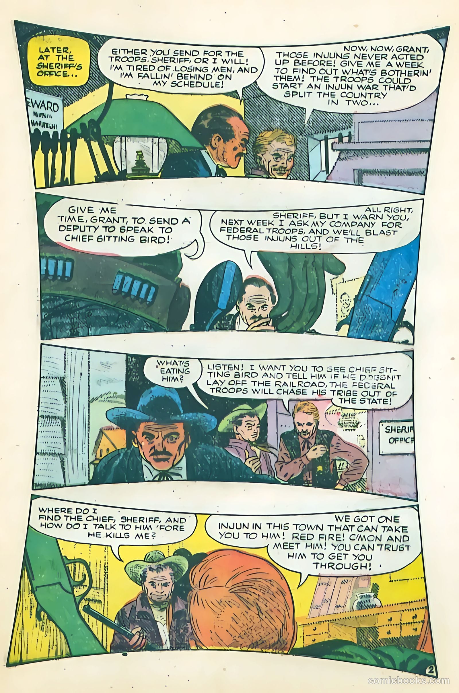 Black Diamond Western #51 (1954) — page 25 of 36