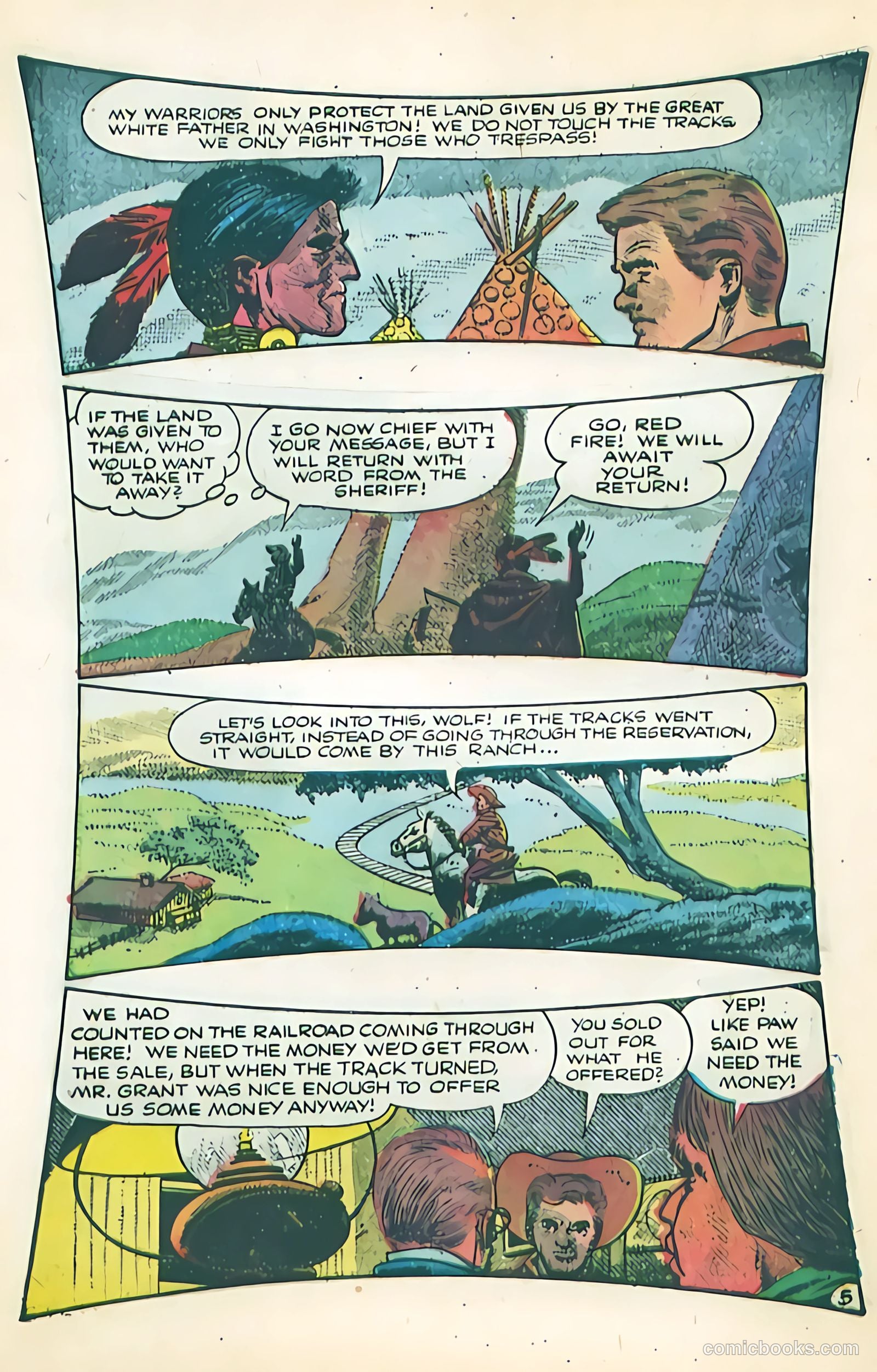 Black Diamond Western #51 (1954) — page 28 of 36