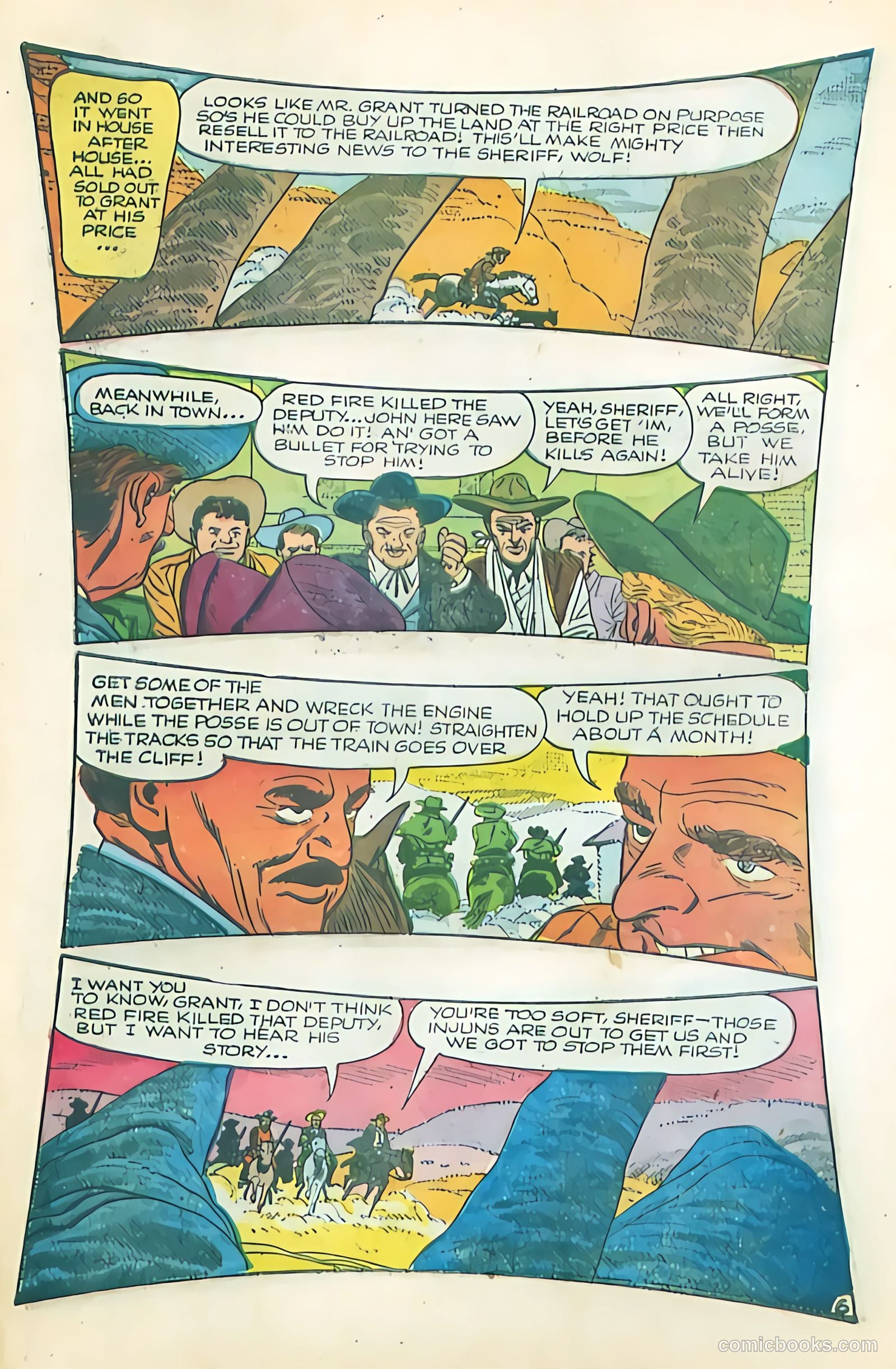 Black Diamond Western #51 (1954) — page 29 of 36