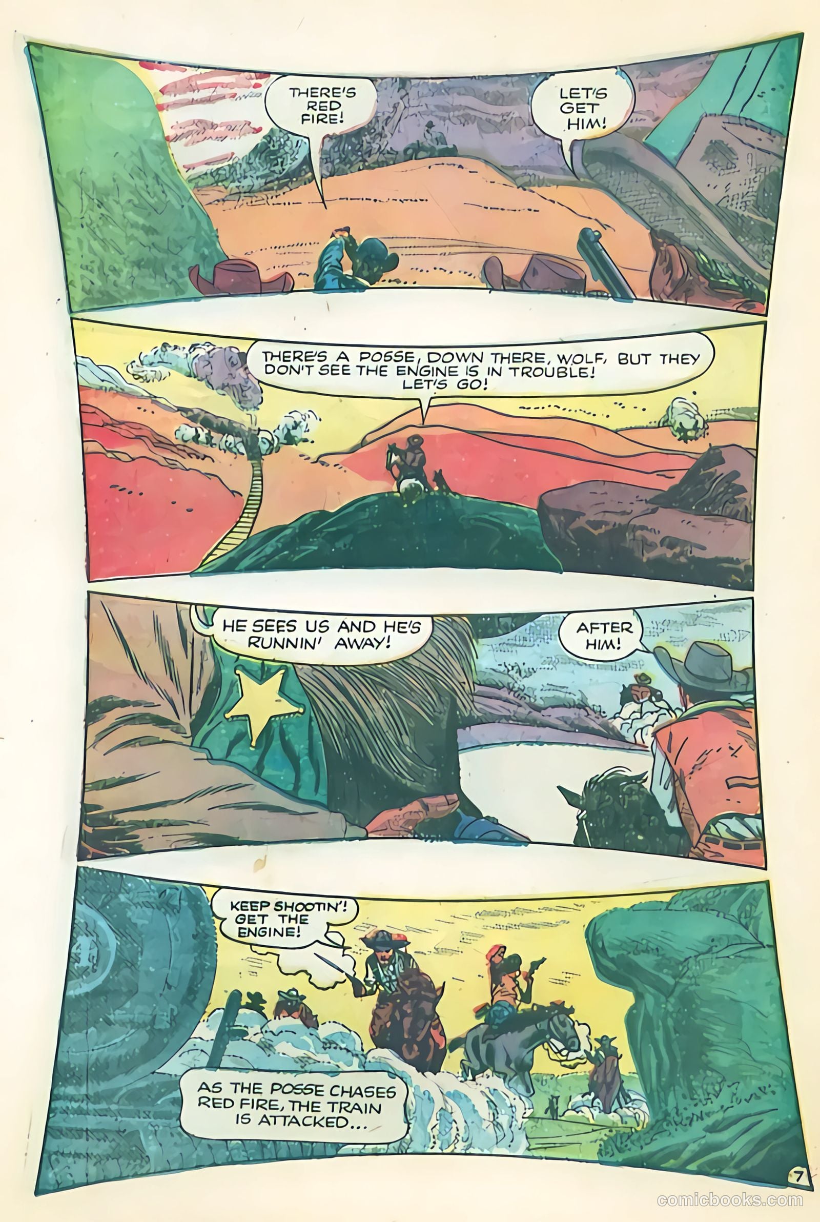 Black Diamond Western #51 (1954) — page 30 of 36