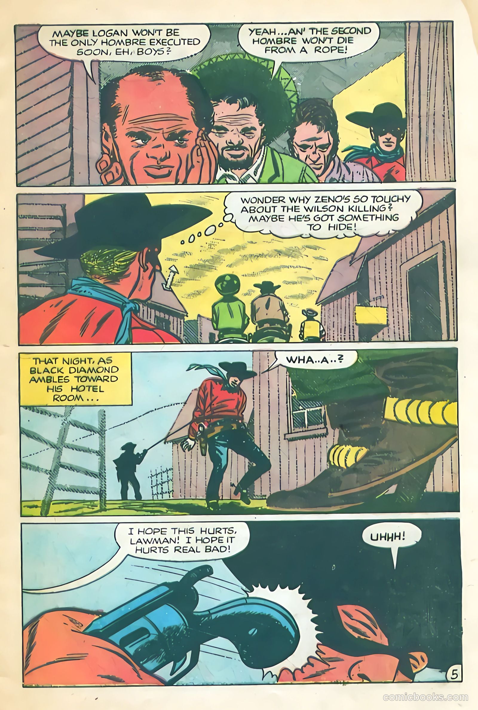 Black Diamond Western #52 (1954) — page 7 of 36