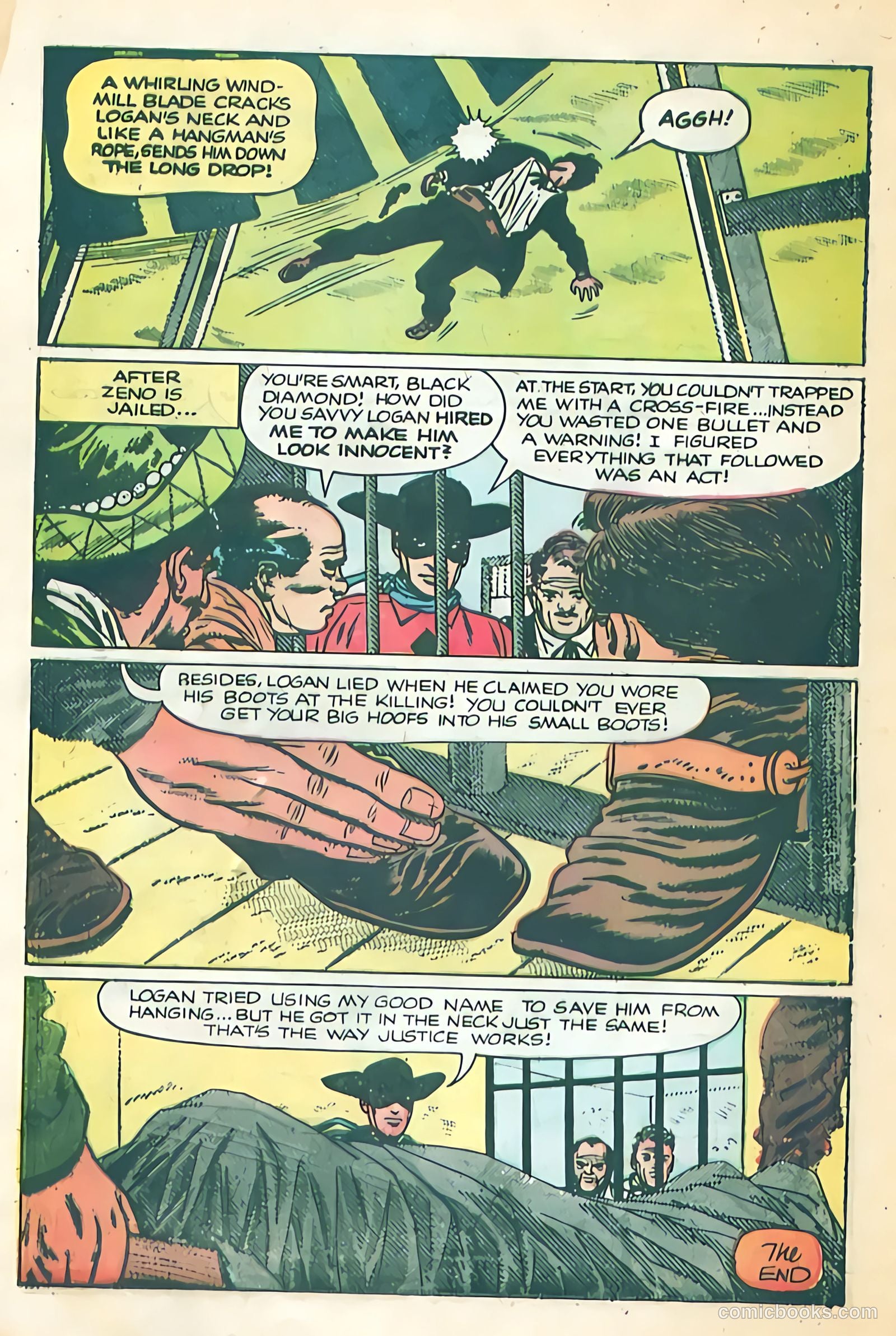 Black Diamond Western #52 (1954) — page 12 of 36
