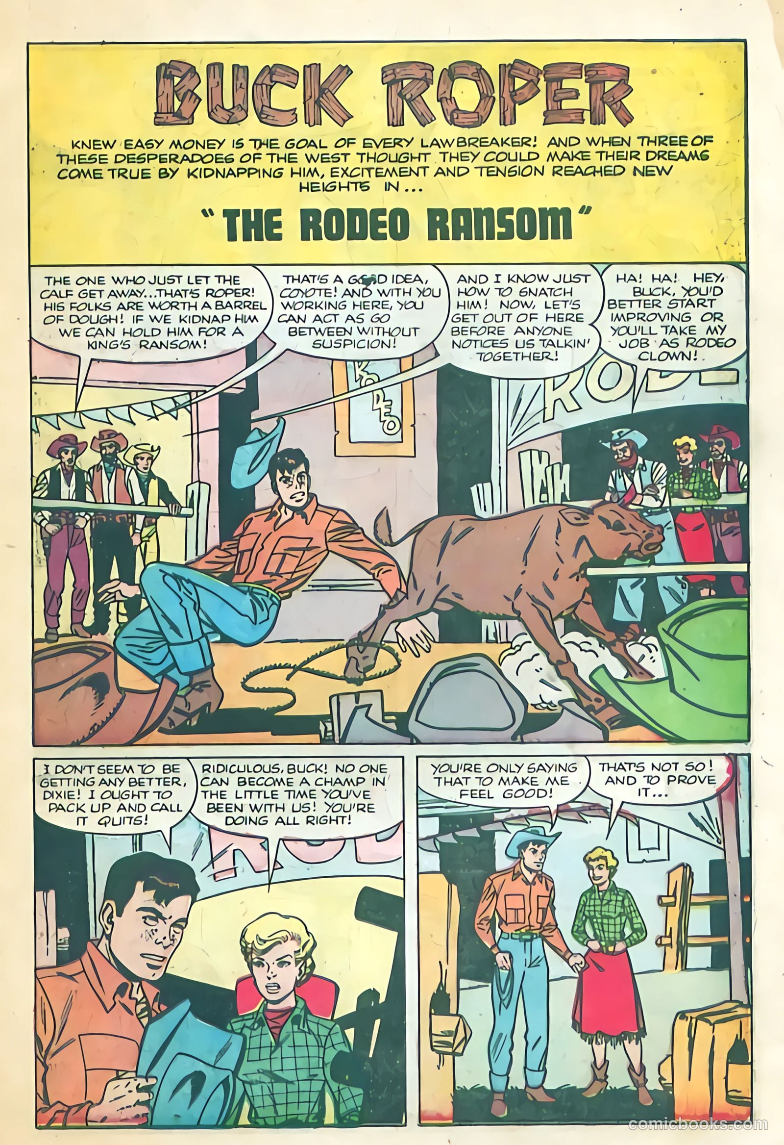 Black Diamond Western #52 (1954) — page 13 of 36