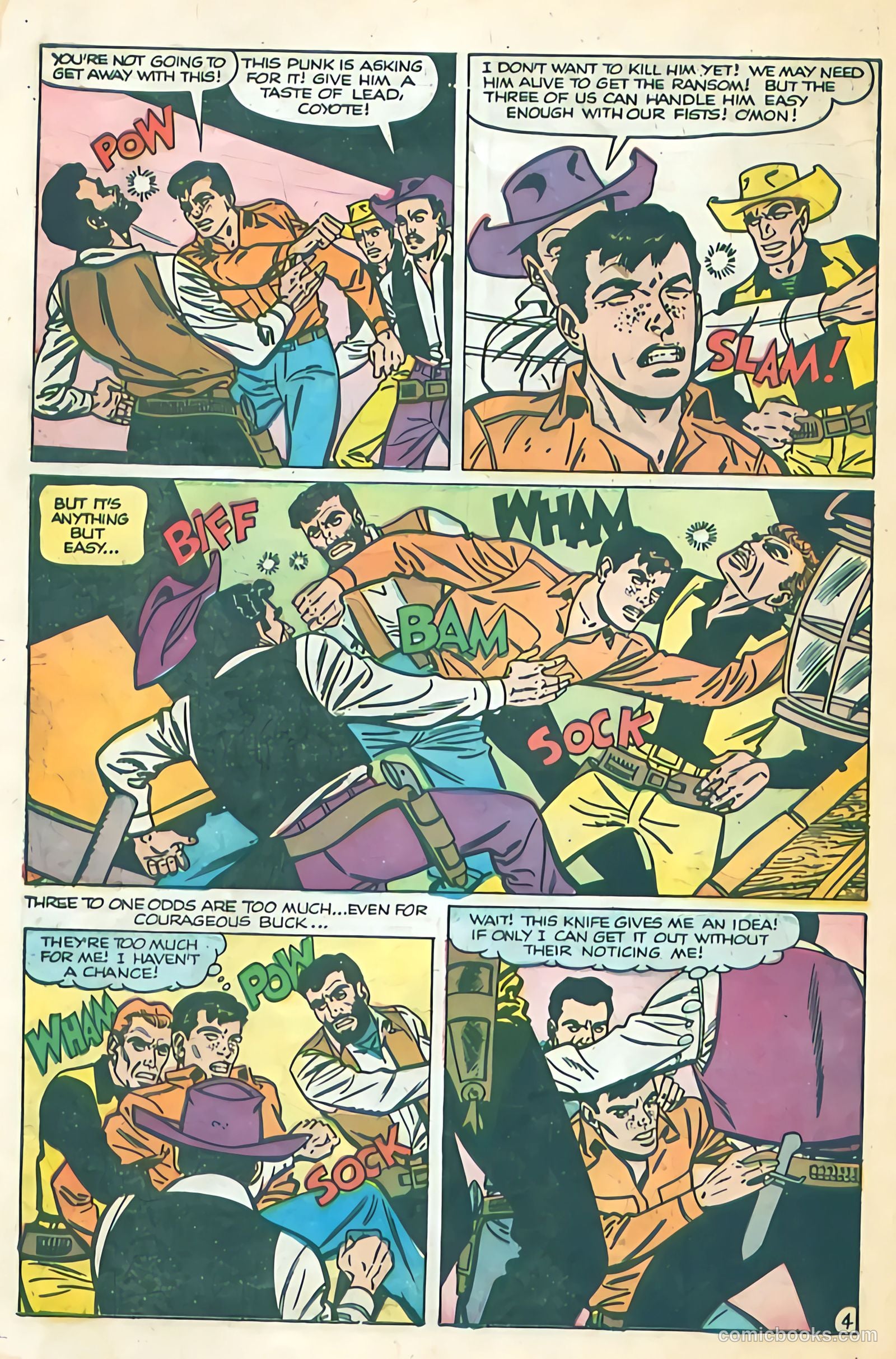 Black Diamond Western #52 (1954) — page 16 of 36