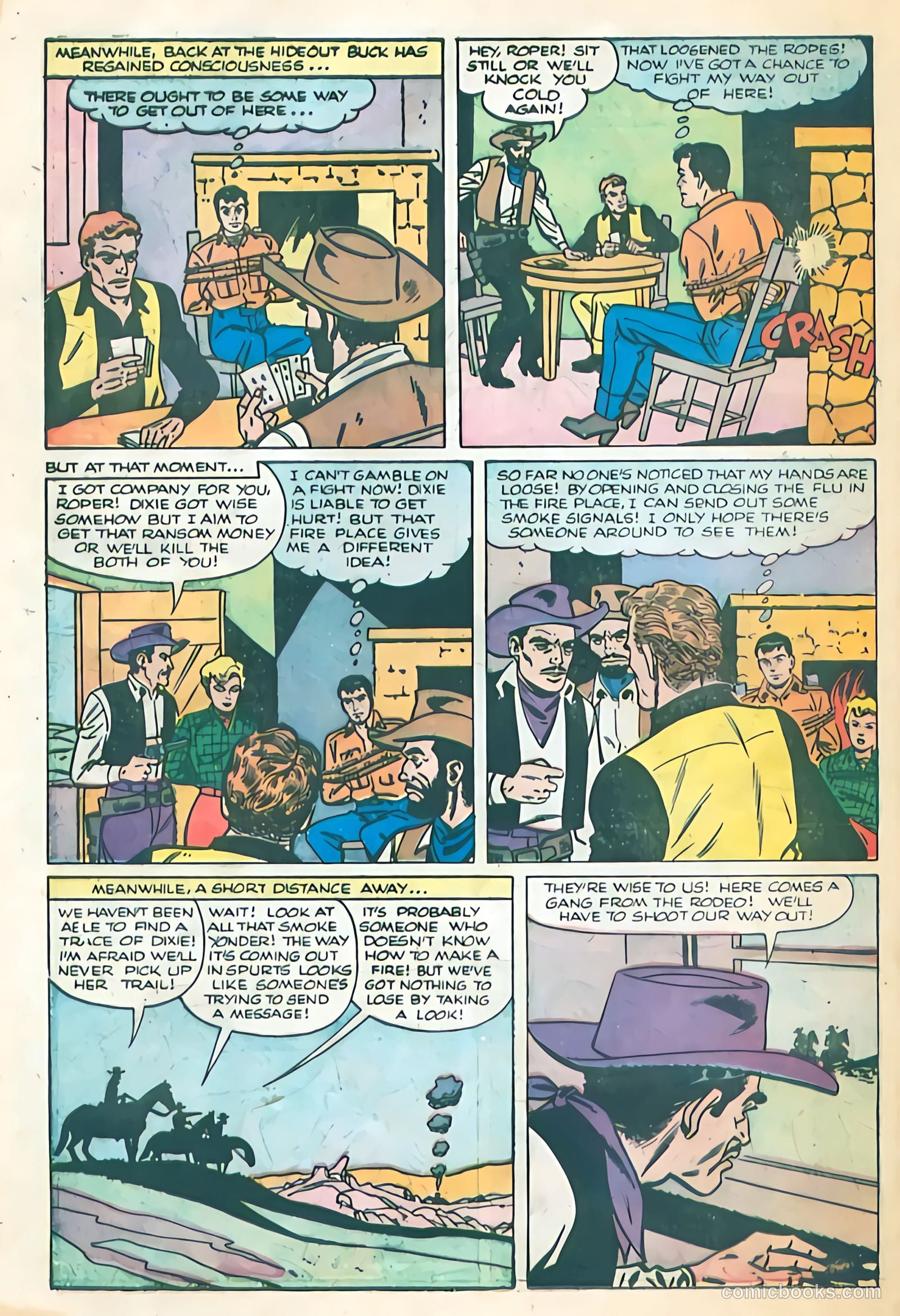 Black Diamond Western #52 (1954) — page 20 of 36