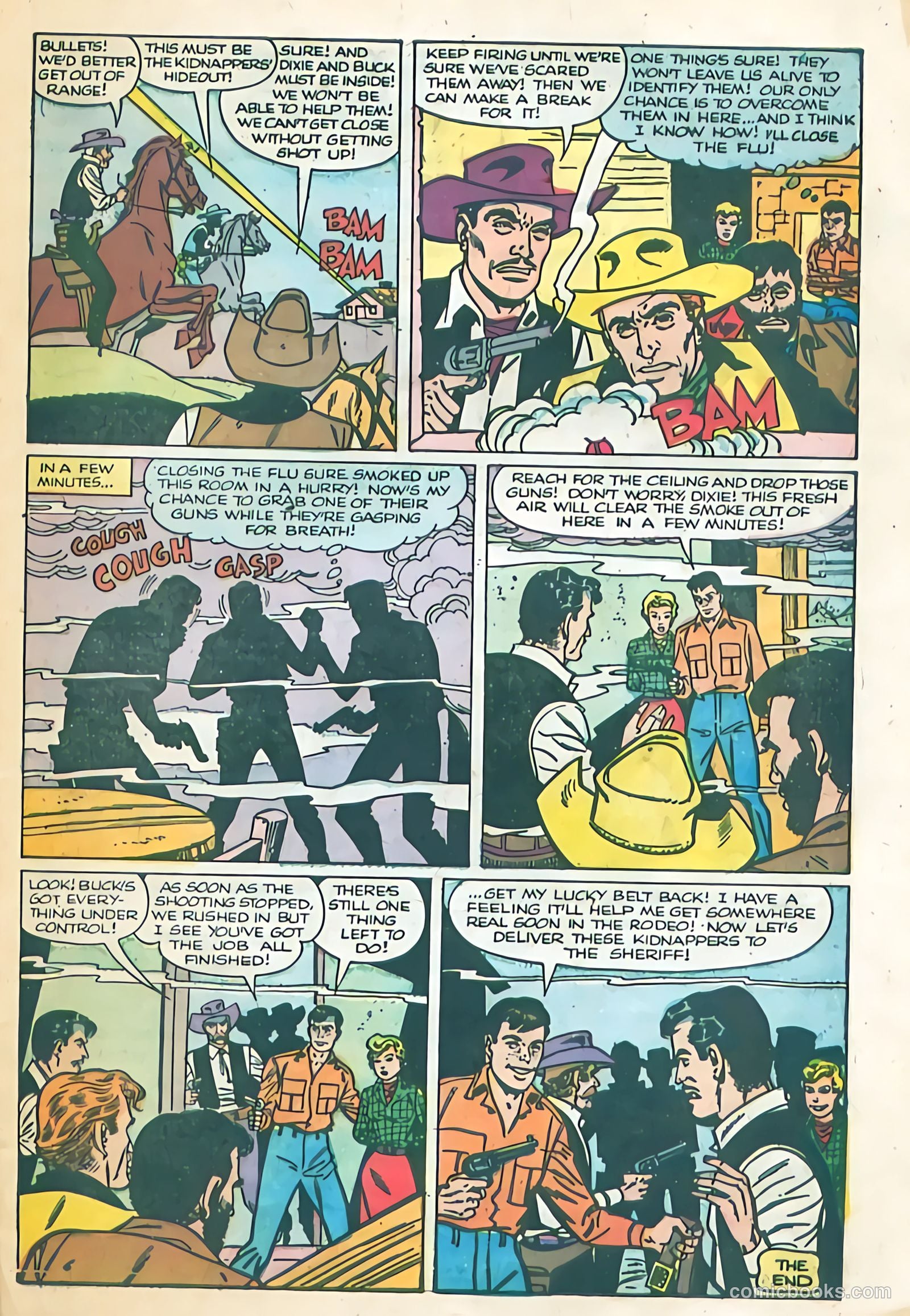 Black Diamond Western #52 (1954) — page 21 of 36