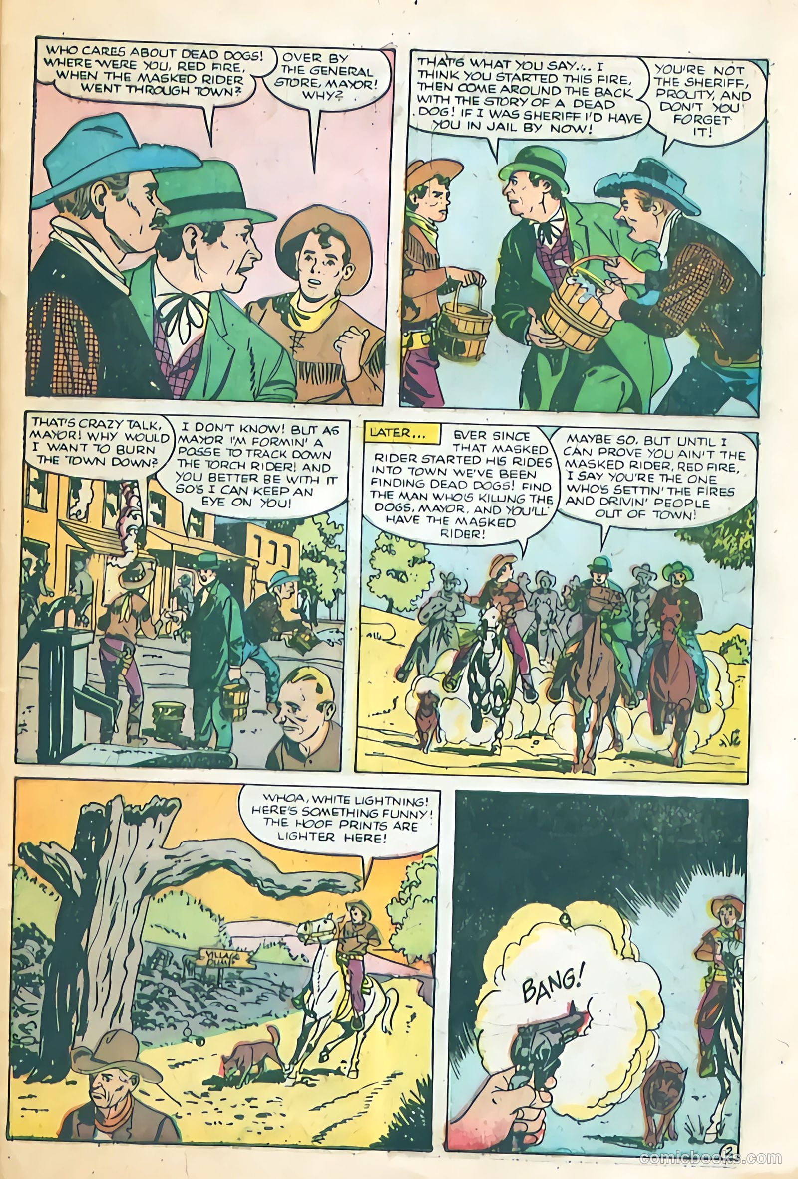 Black Diamond Western #52 (1954) — page 25 of 36