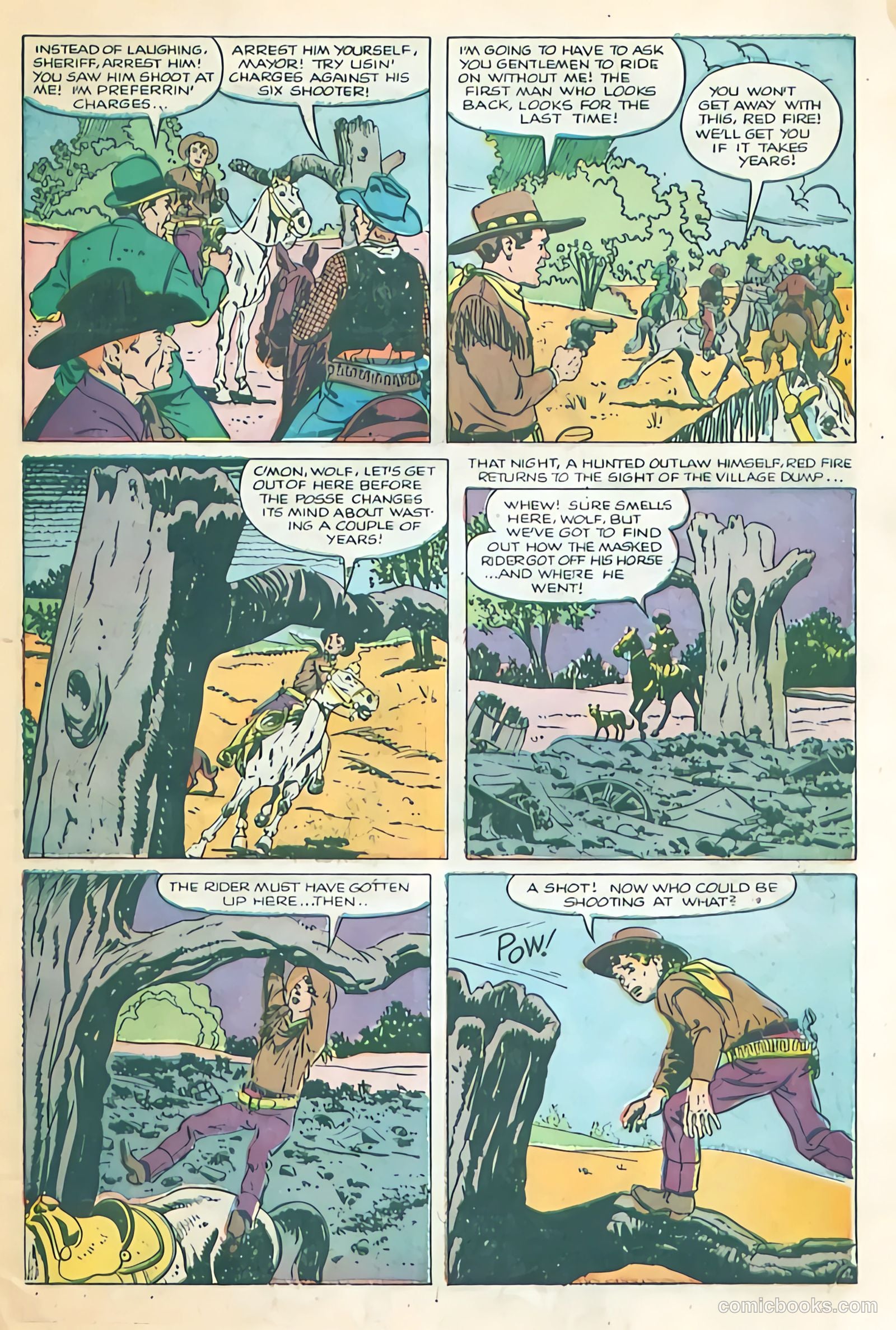 Black Diamond Western #52 (1954) — page 27 of 36