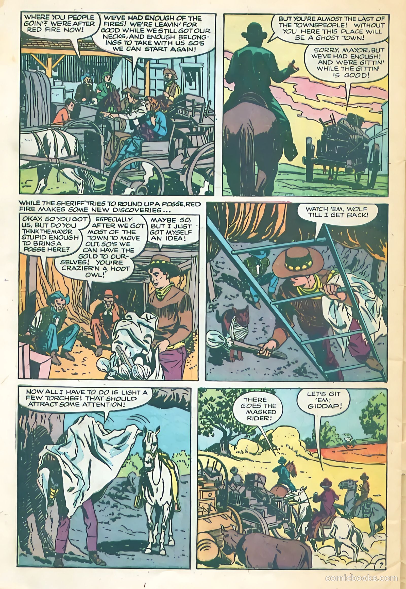 Black Diamond Western #52 (1954) — page 30 of 36