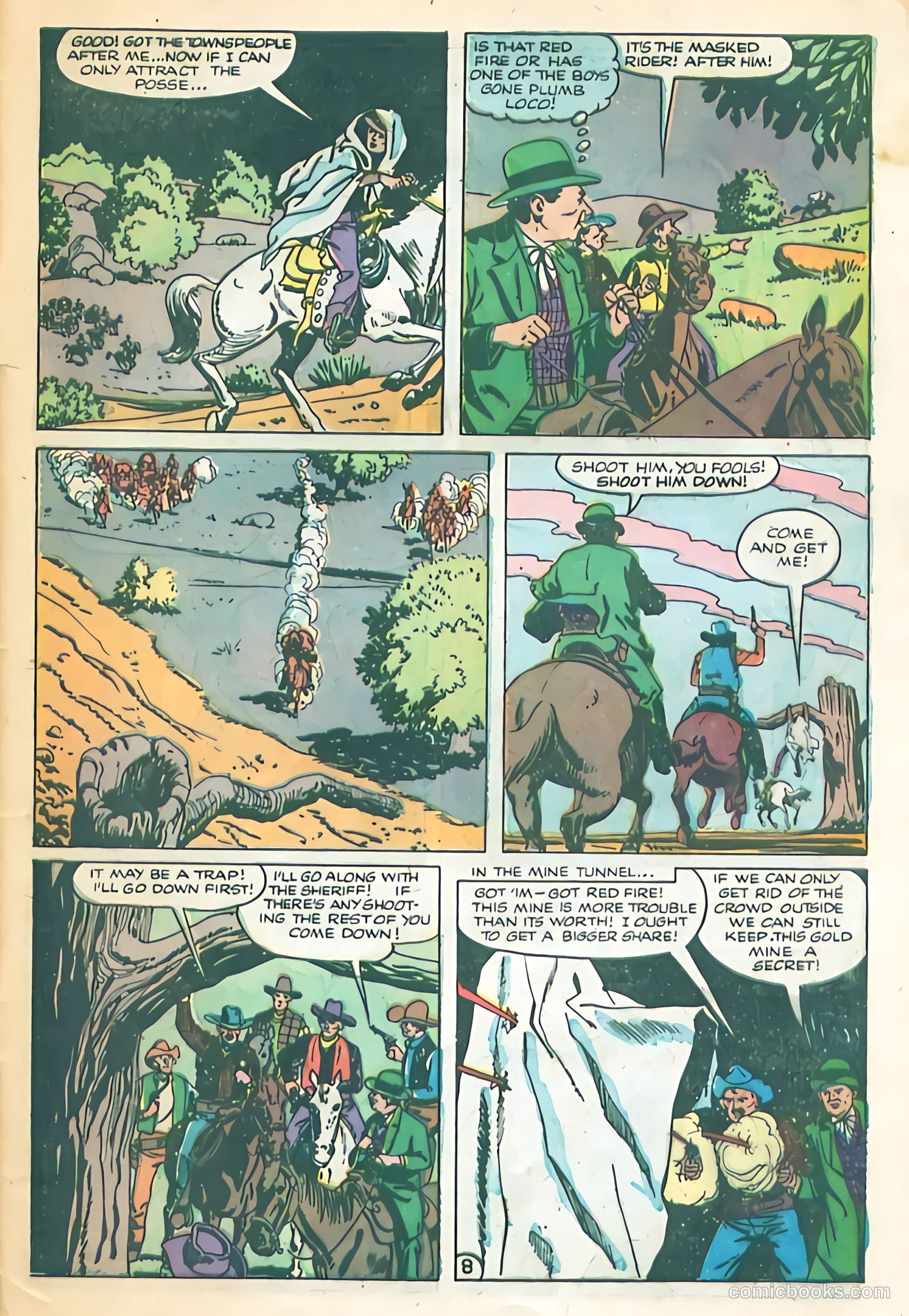 Black Diamond Western #52 (1954) — page 31 of 36