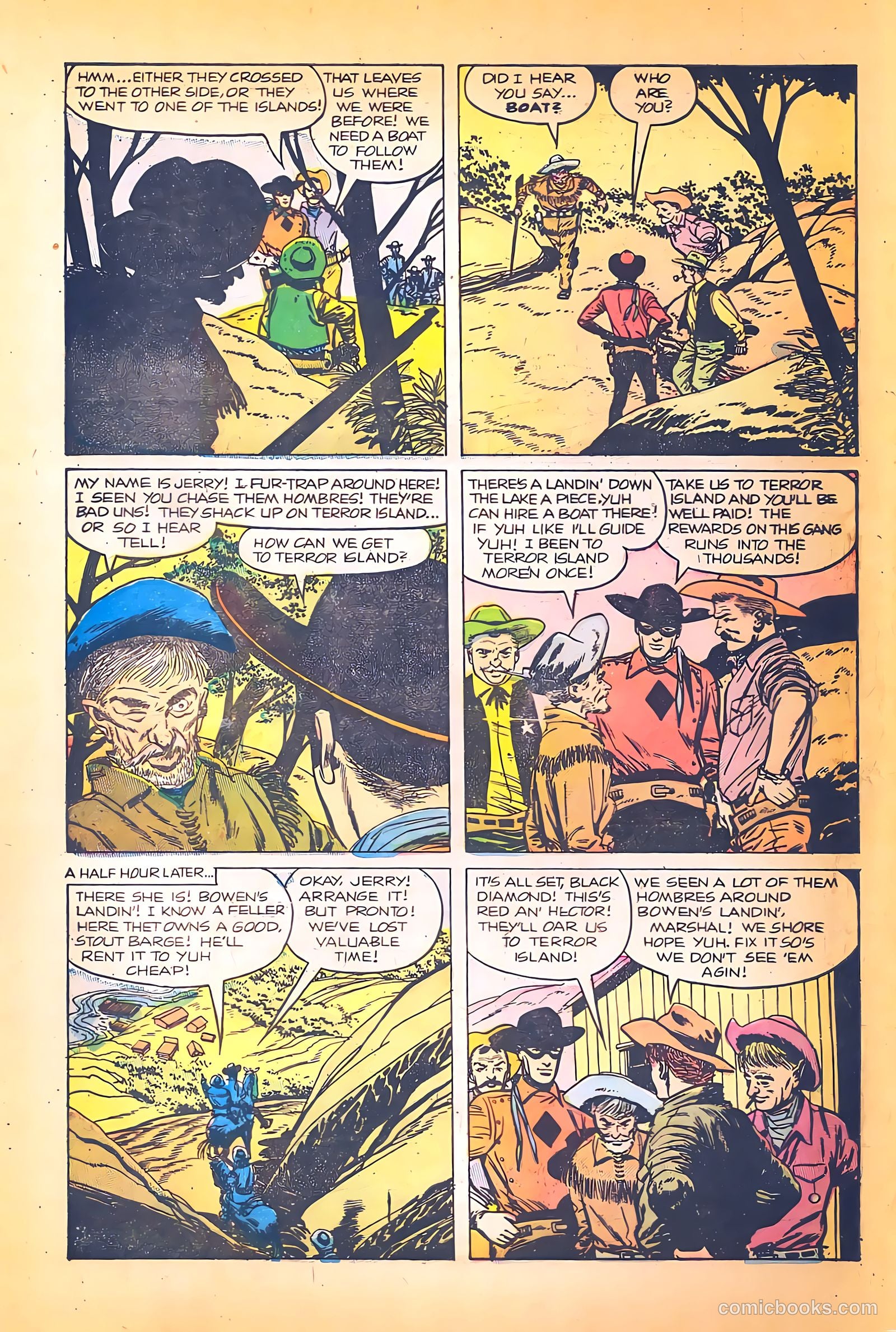 Black Diamond Western #53 (1954) — page 4 of 36
