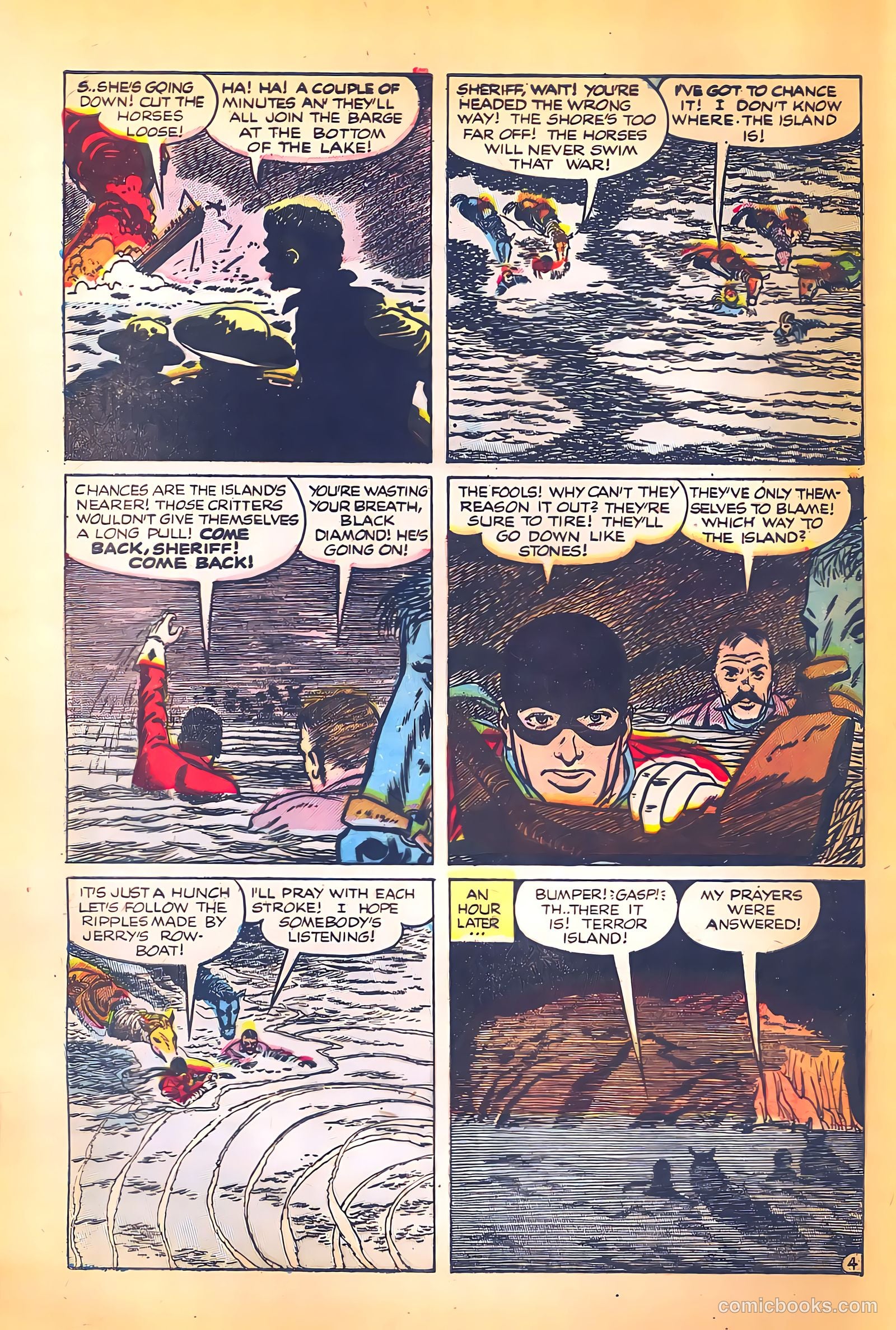 Black Diamond Western #53 (1954) — page 6 of 36