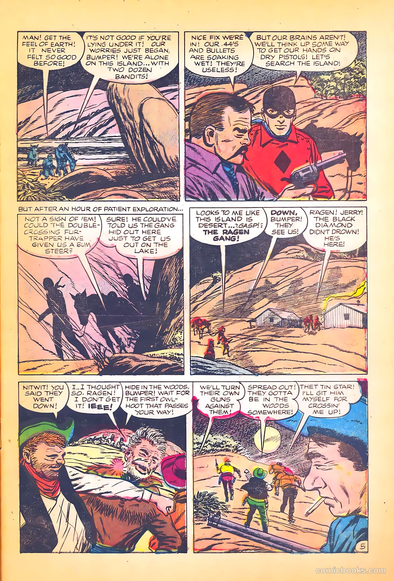 Black Diamond Western #53 (1954) — page 7 of 36
