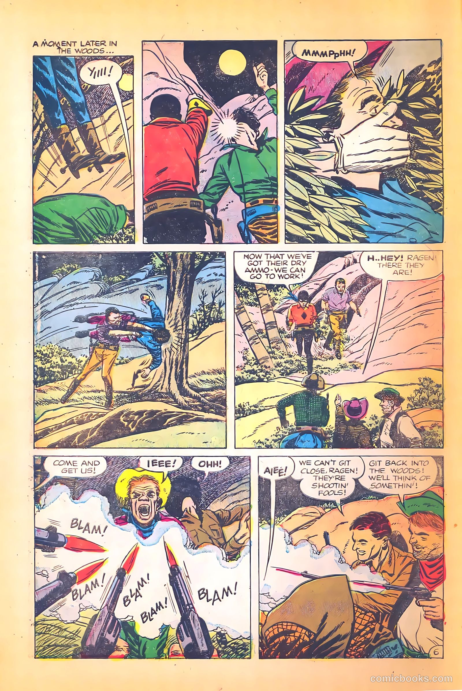 Black Diamond Western #53 (1954) — page 8 of 36