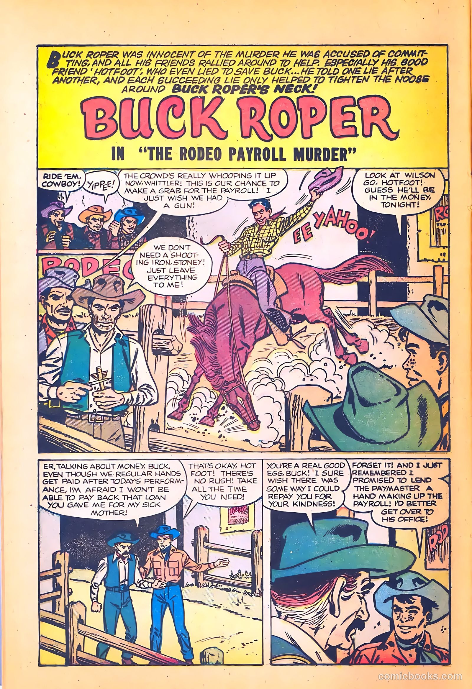 Black Diamond Western #53 (1954) — page 12 of 36