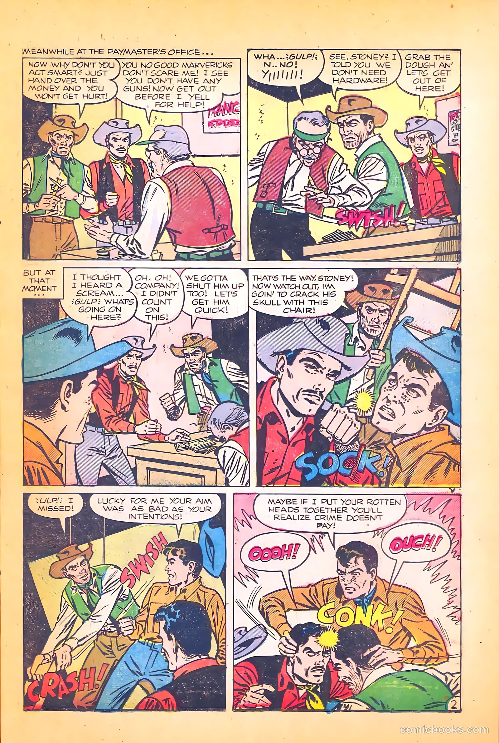 Black Diamond Western #53 (1954) — page 13 of 36
