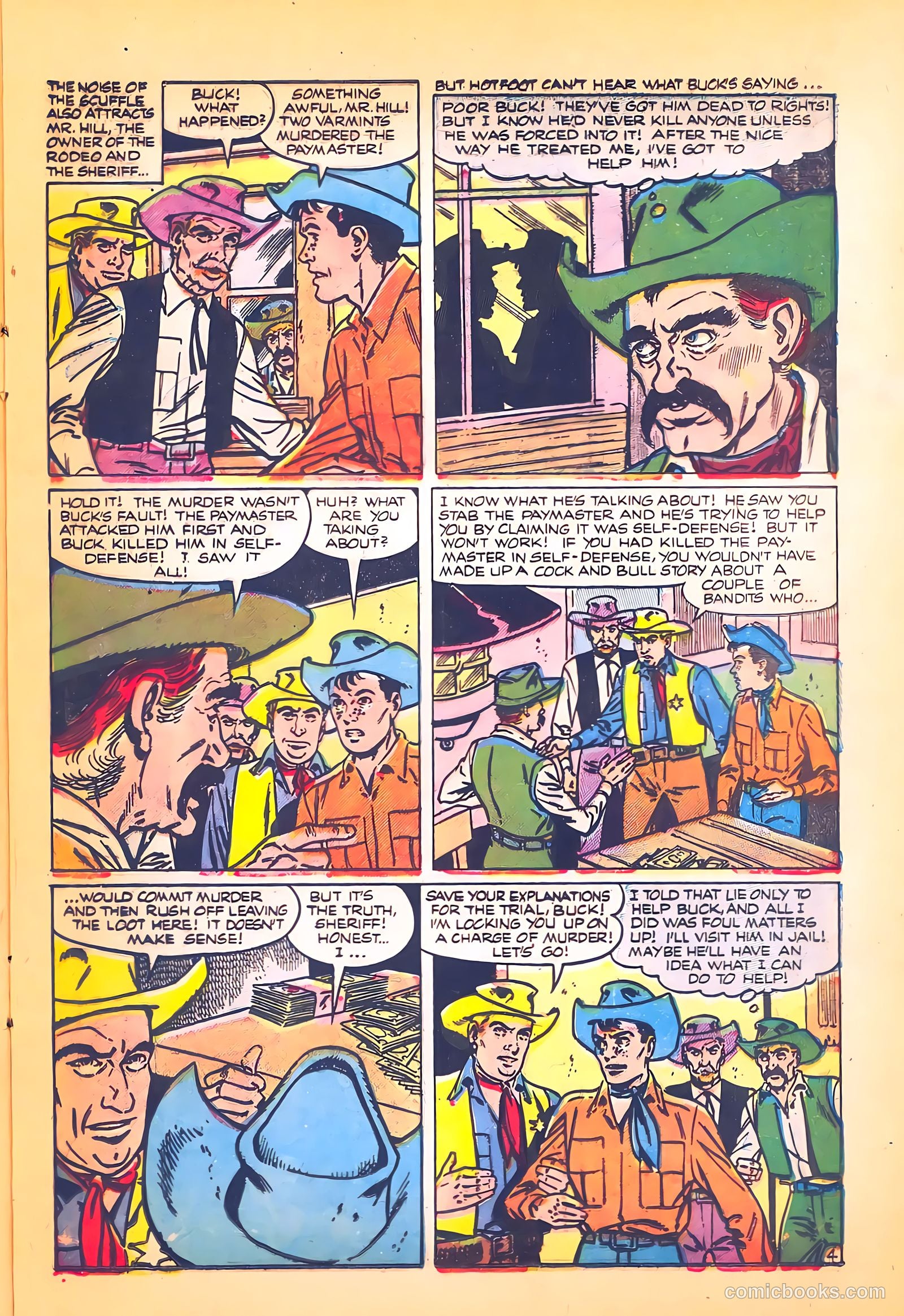 Black Diamond Western #53 (1954) — page 15 of 36