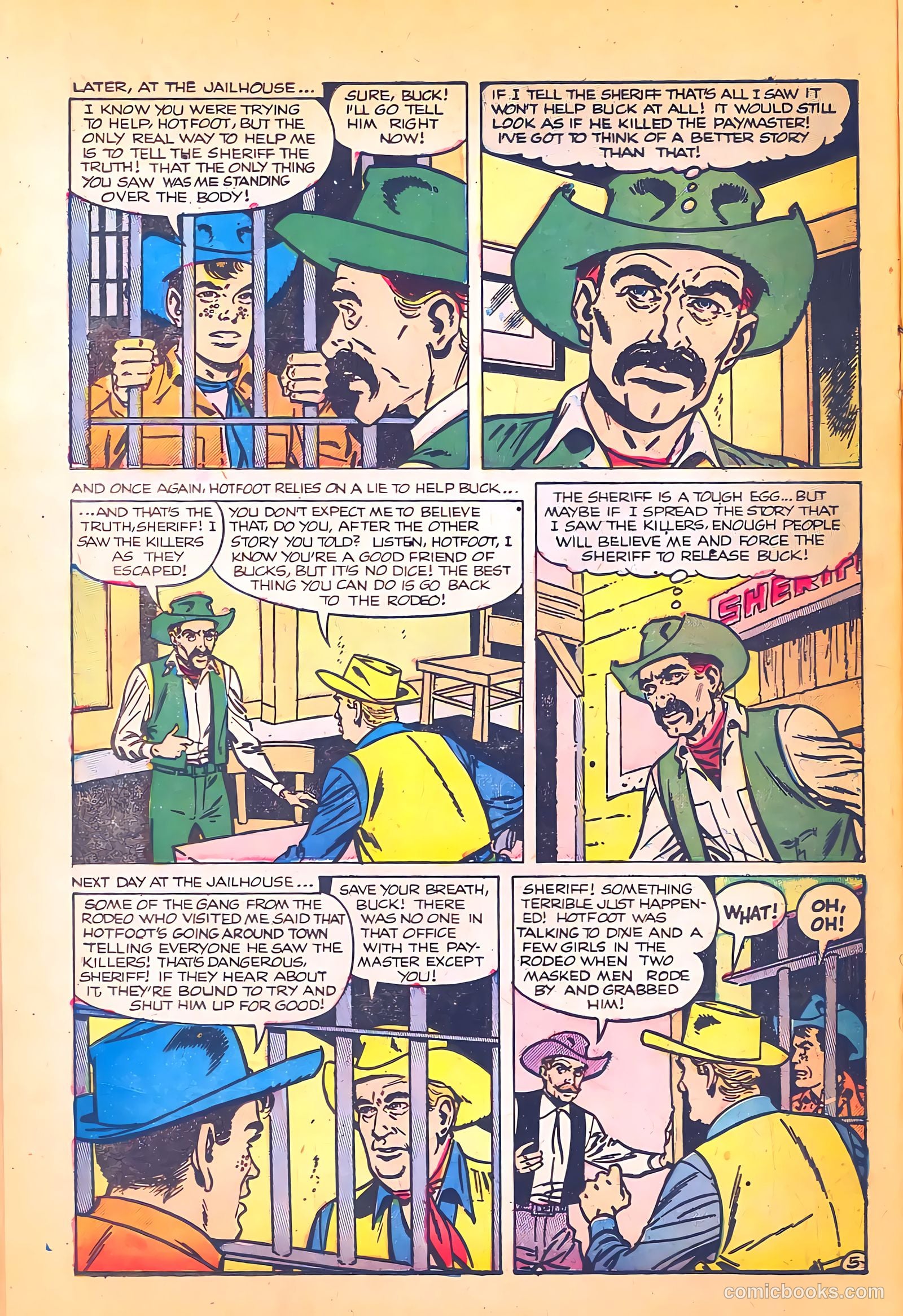 Black Diamond Western #53 (1954) — page 16 of 36