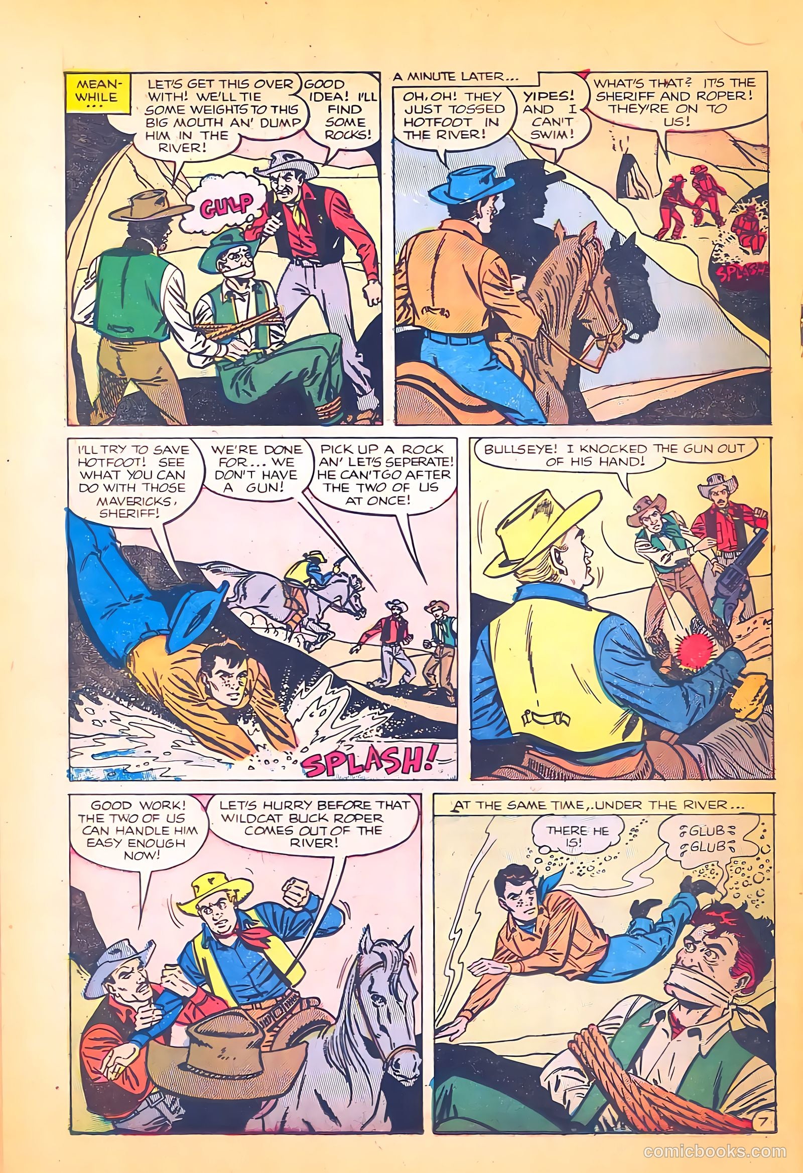 Black Diamond Western #53 (1954) — page 18 of 36