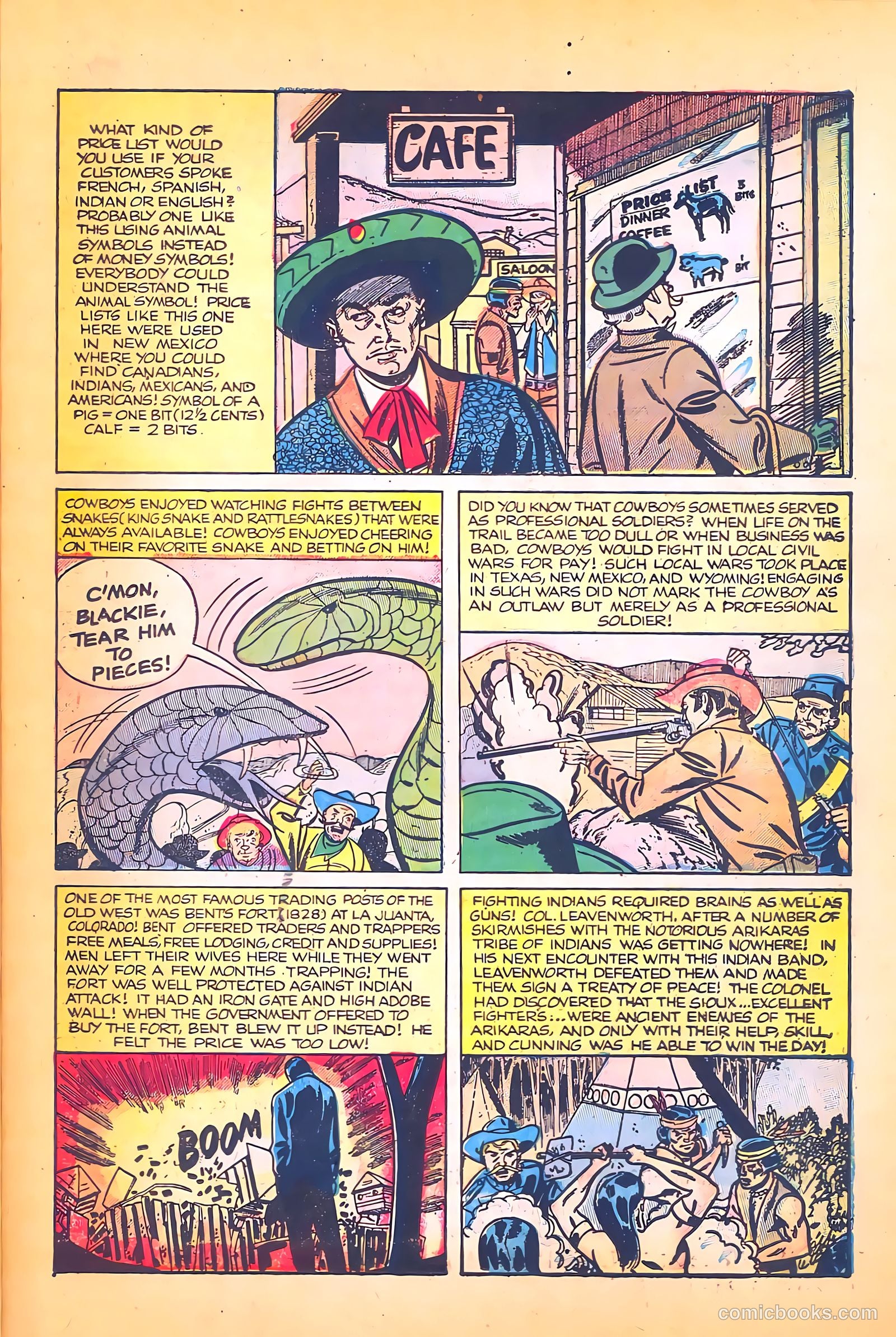 Black Diamond Western #53 (1954) — page 21 of 36