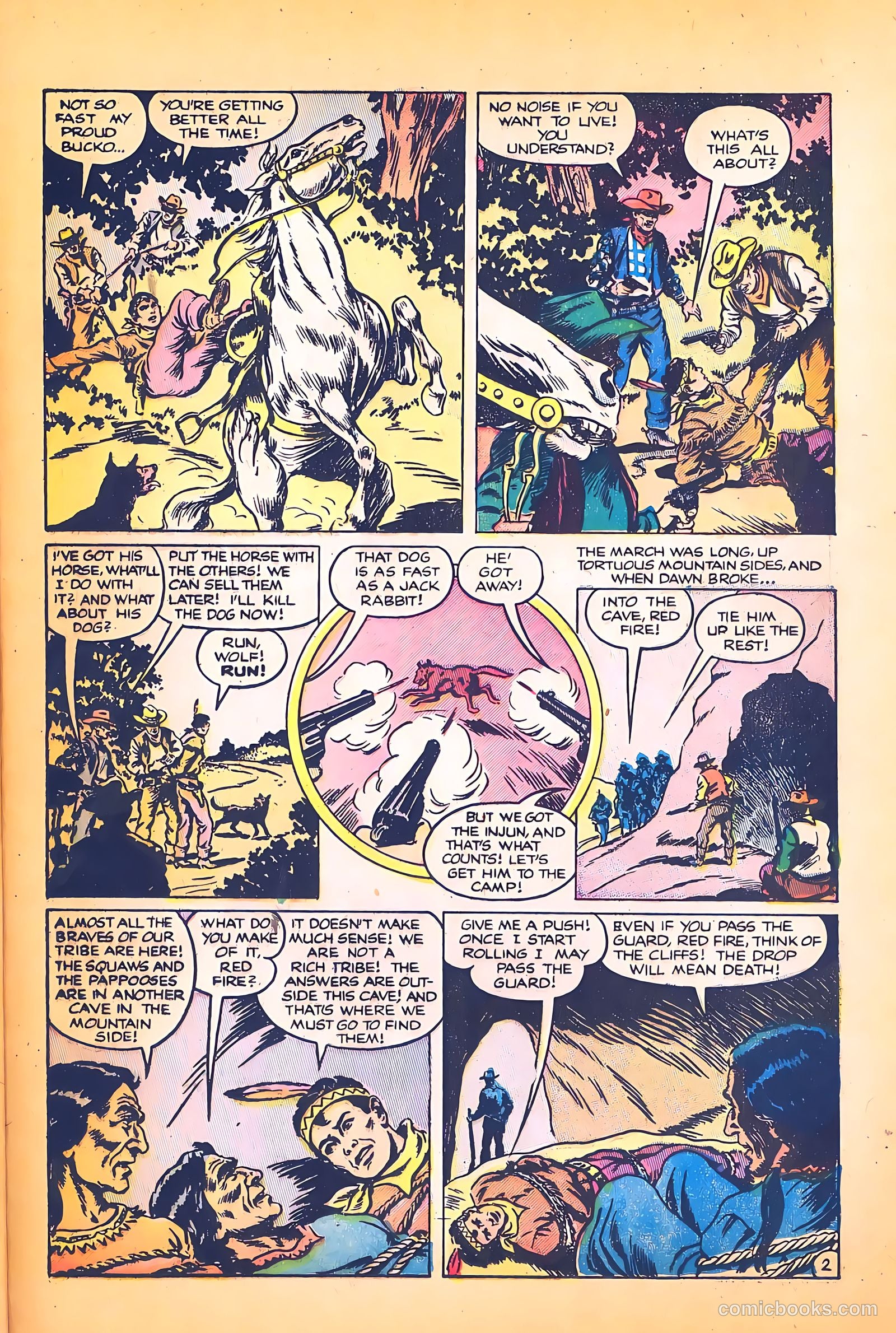 Black Diamond Western #53 (1954) — page 25 of 36