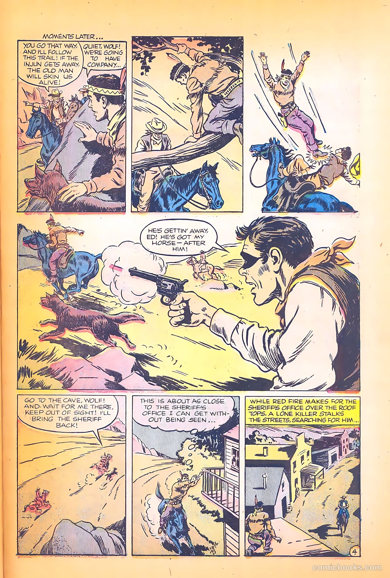 Black Diamond Western #53 (1954) — page 27 of 36
