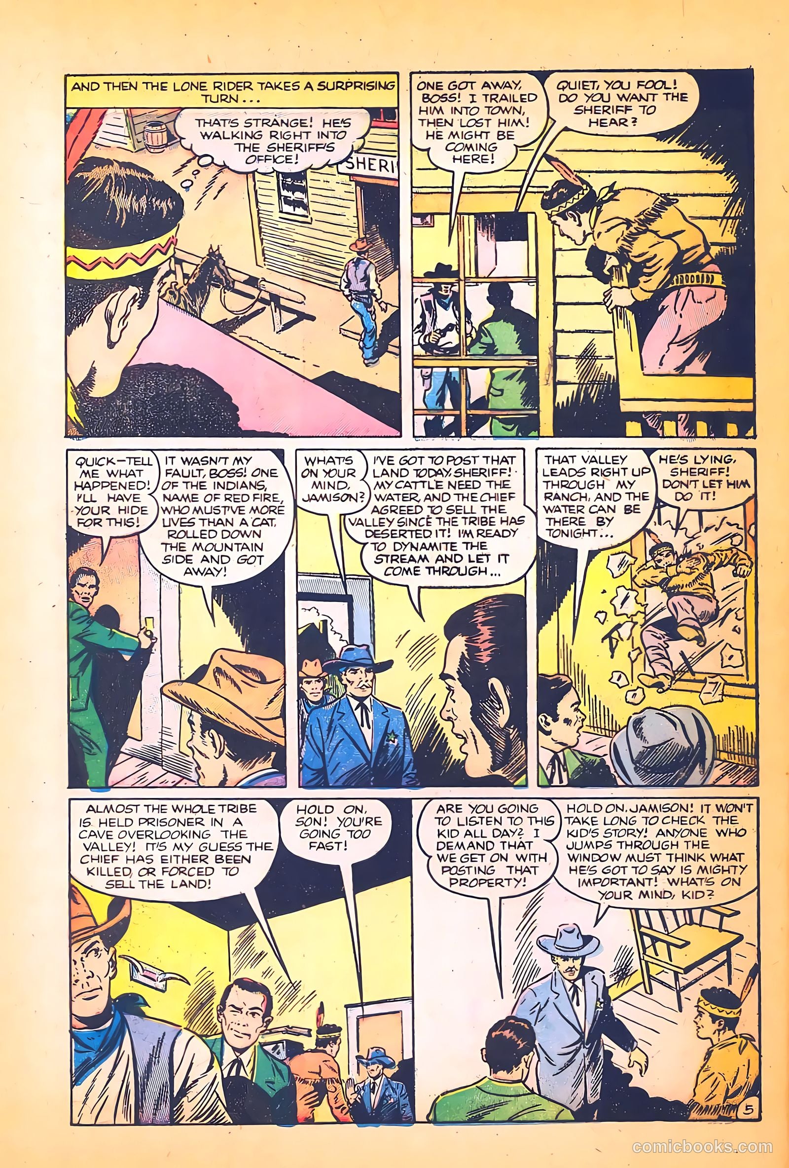 Black Diamond Western #53 (1954) — page 28 of 36