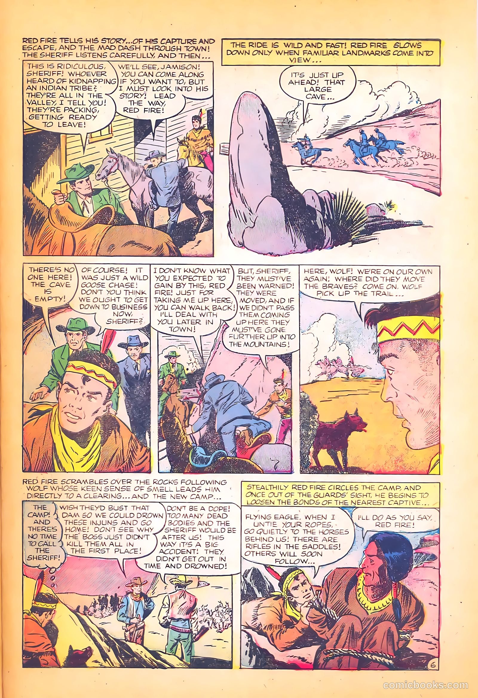 Black Diamond Western #53 (1954) — page 29 of 36