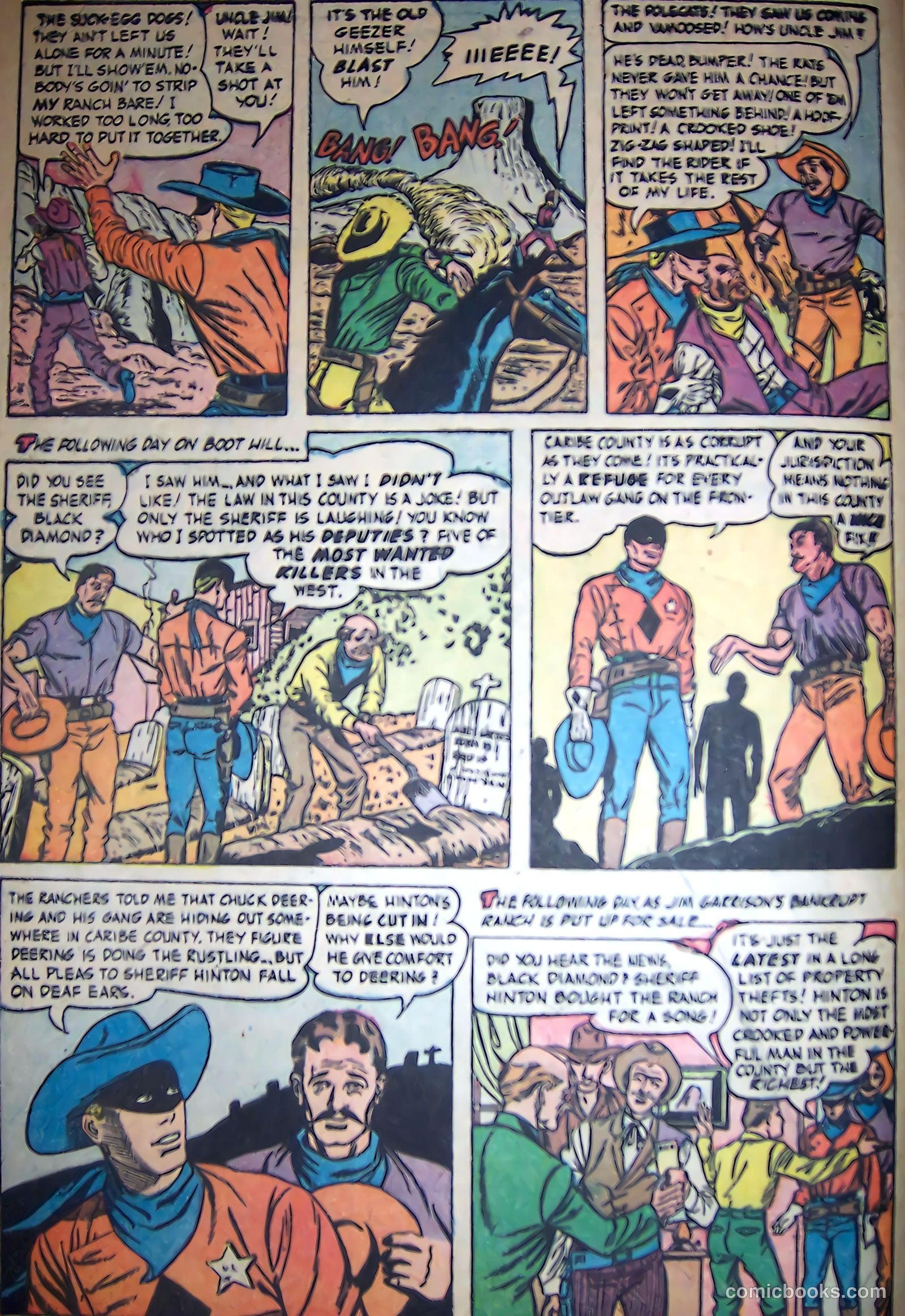 Black Diamond Western #54 (1955) — page 4 of 36